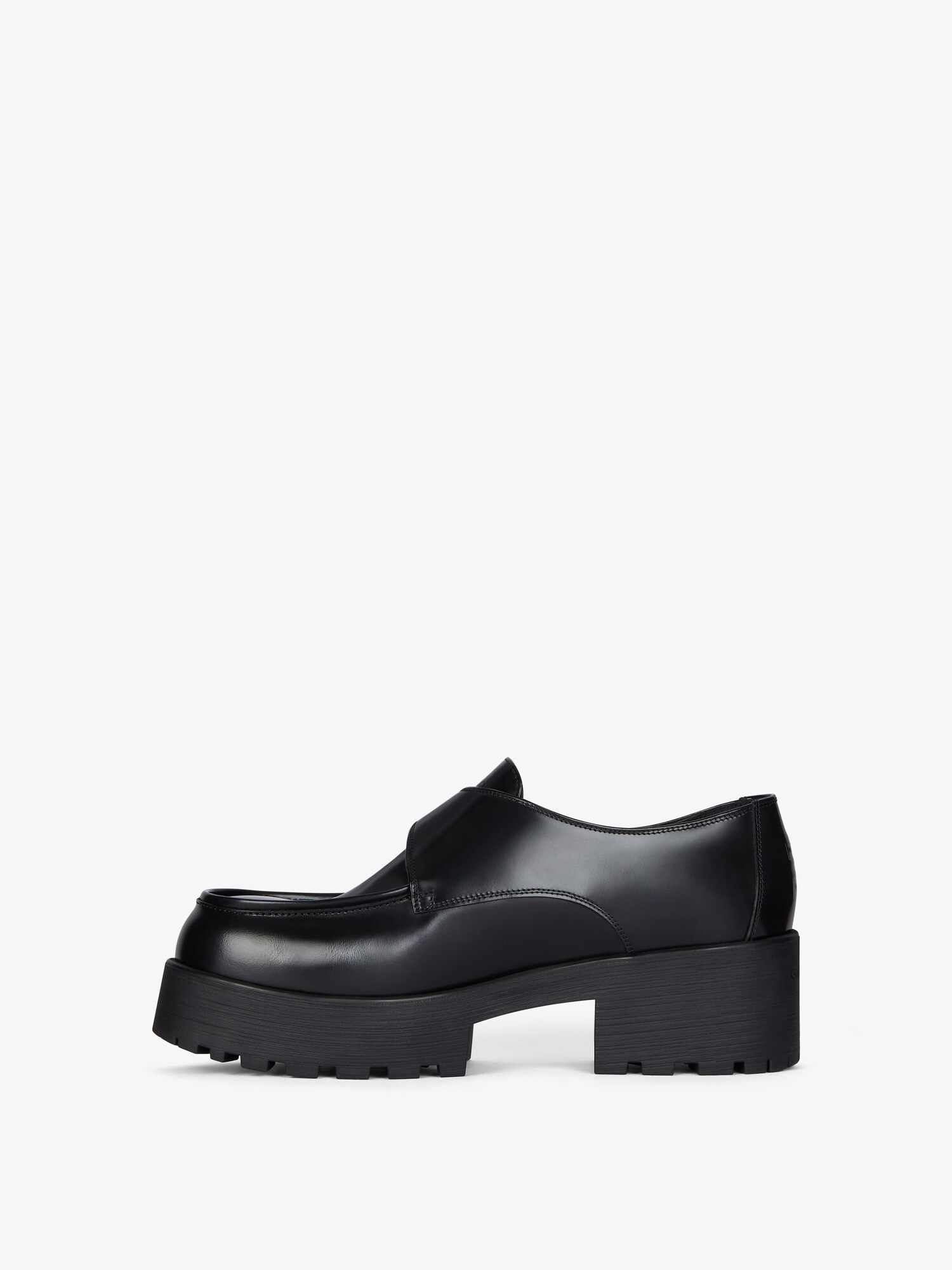 ヴォワイユー レザー ローファー - ブラック | GIVENCHY JP