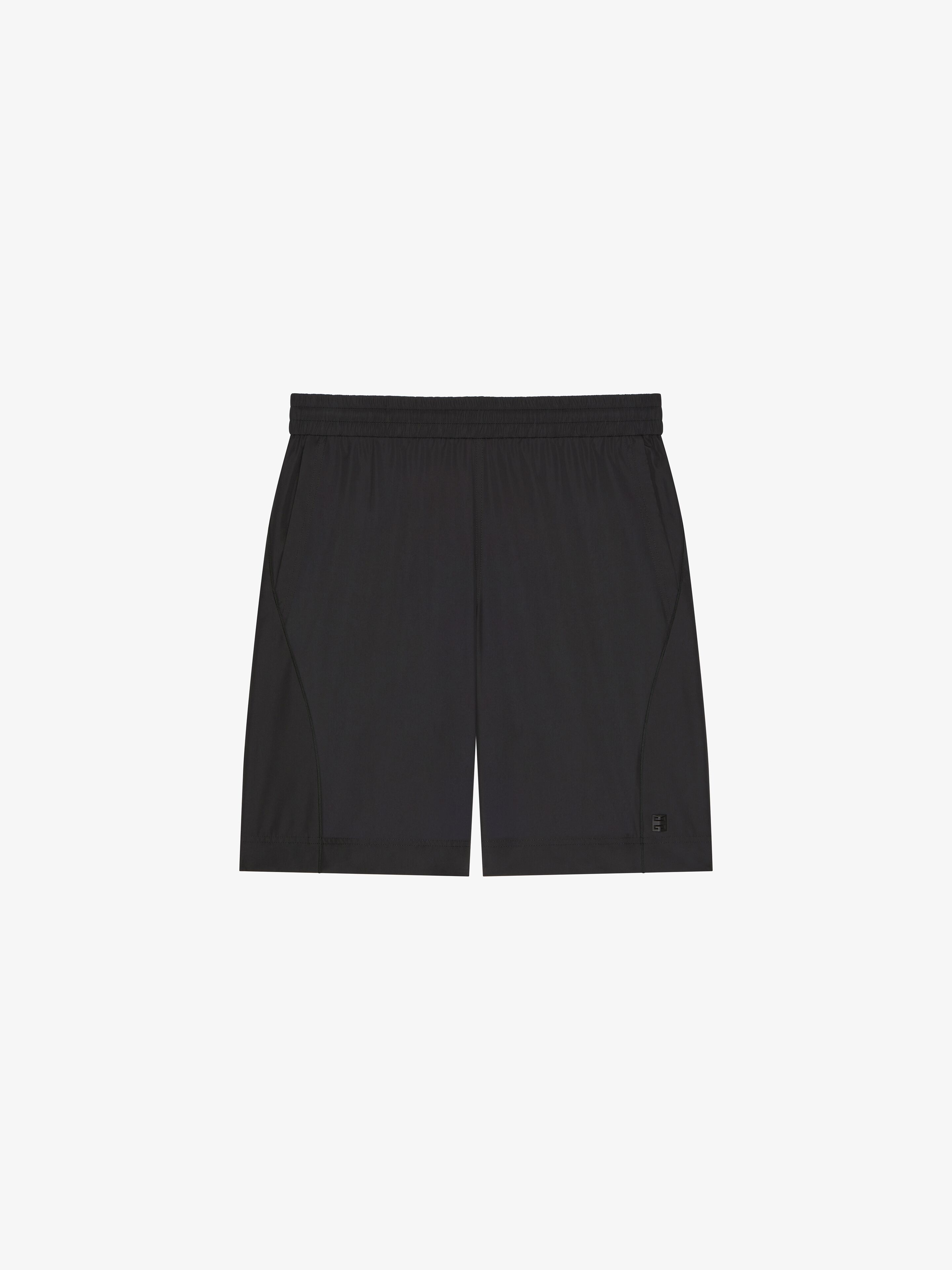 Shop Givenchy Bermuda Shorts With 4g Detail In Black