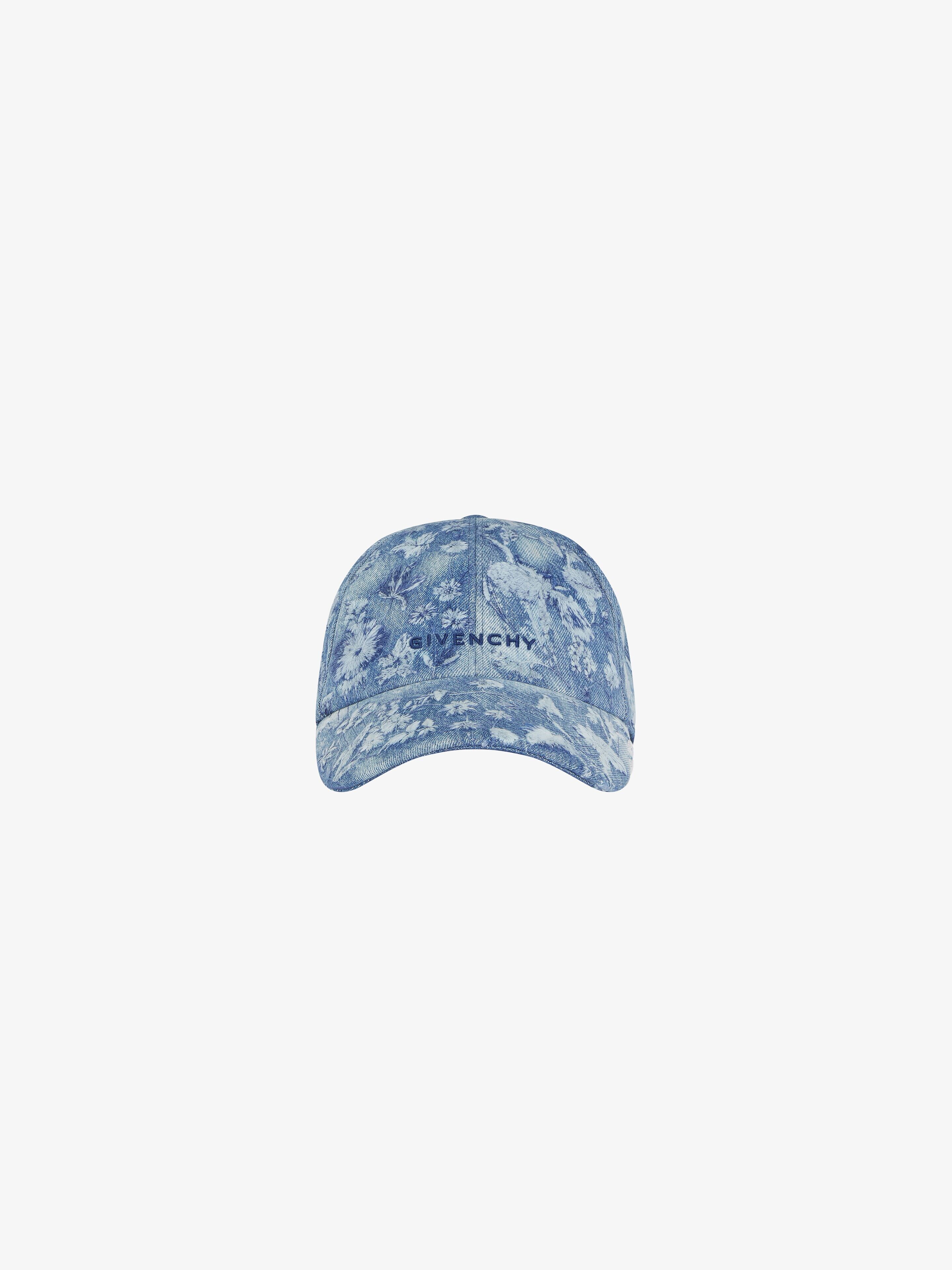 Casquette Givenchy En Denim Délavé Brodé - pour Femme