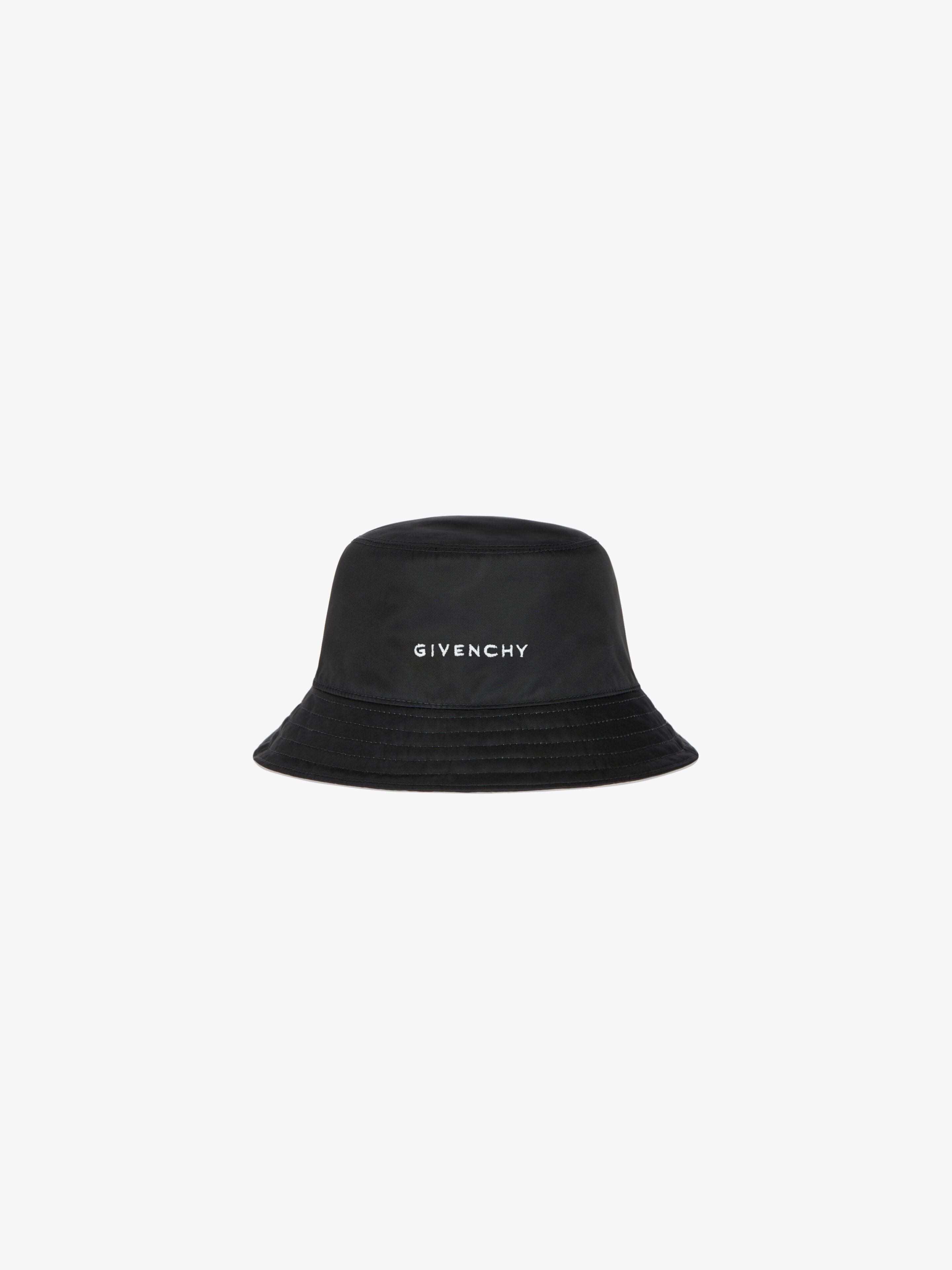 GIVENCHY bucket hat in nylon - black