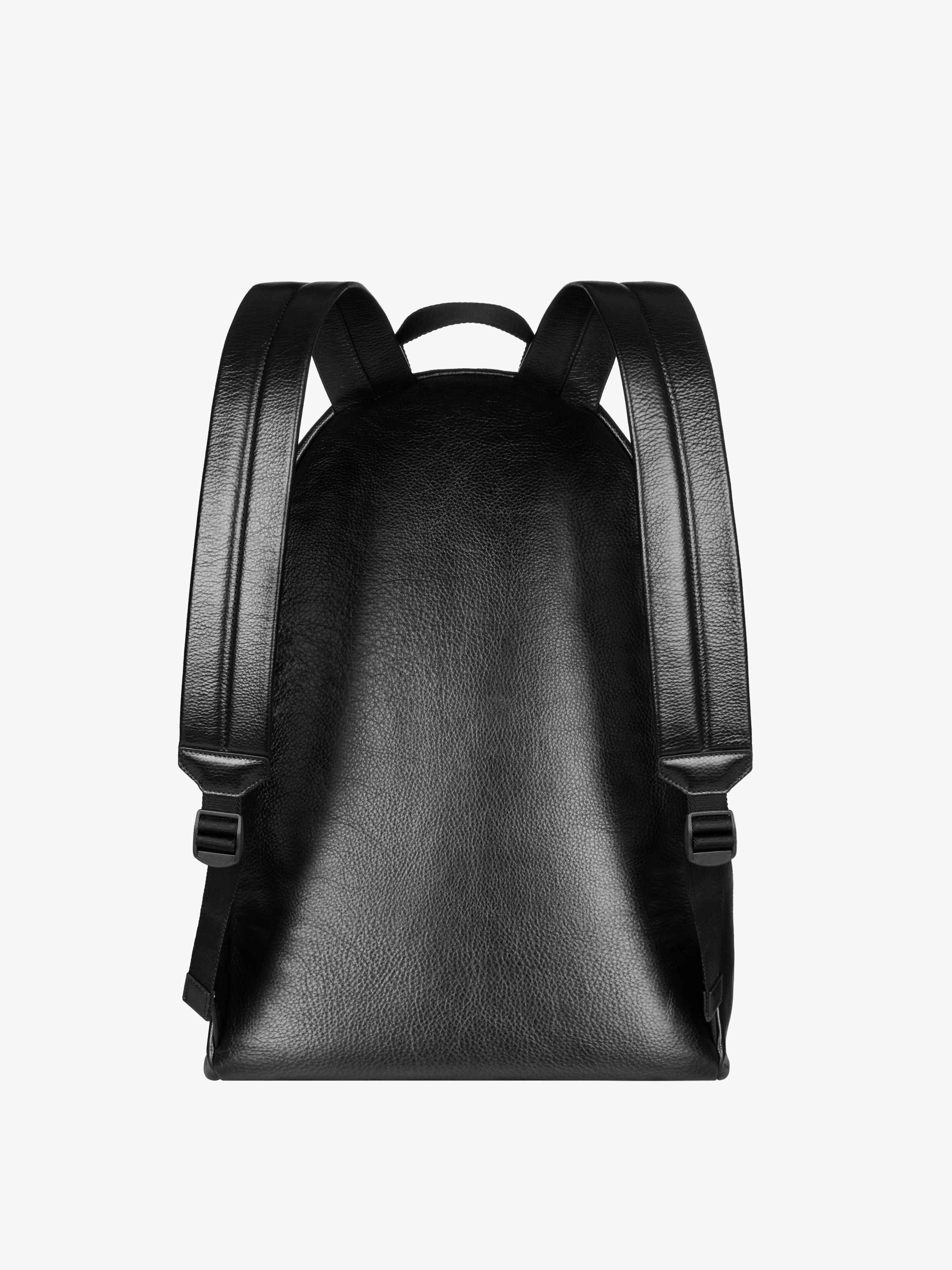 Oversized Essential U backpack in grained leather Givenchy CA Givenchy