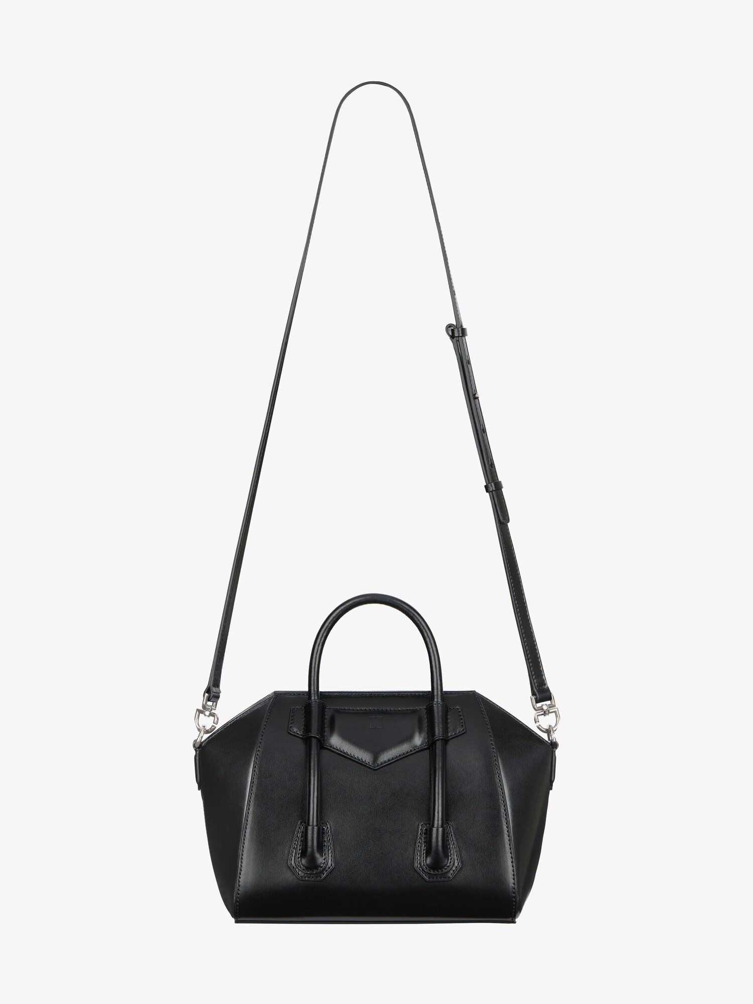 Mini Antigona Lock bag in Box leather Givenchy US Givenchy