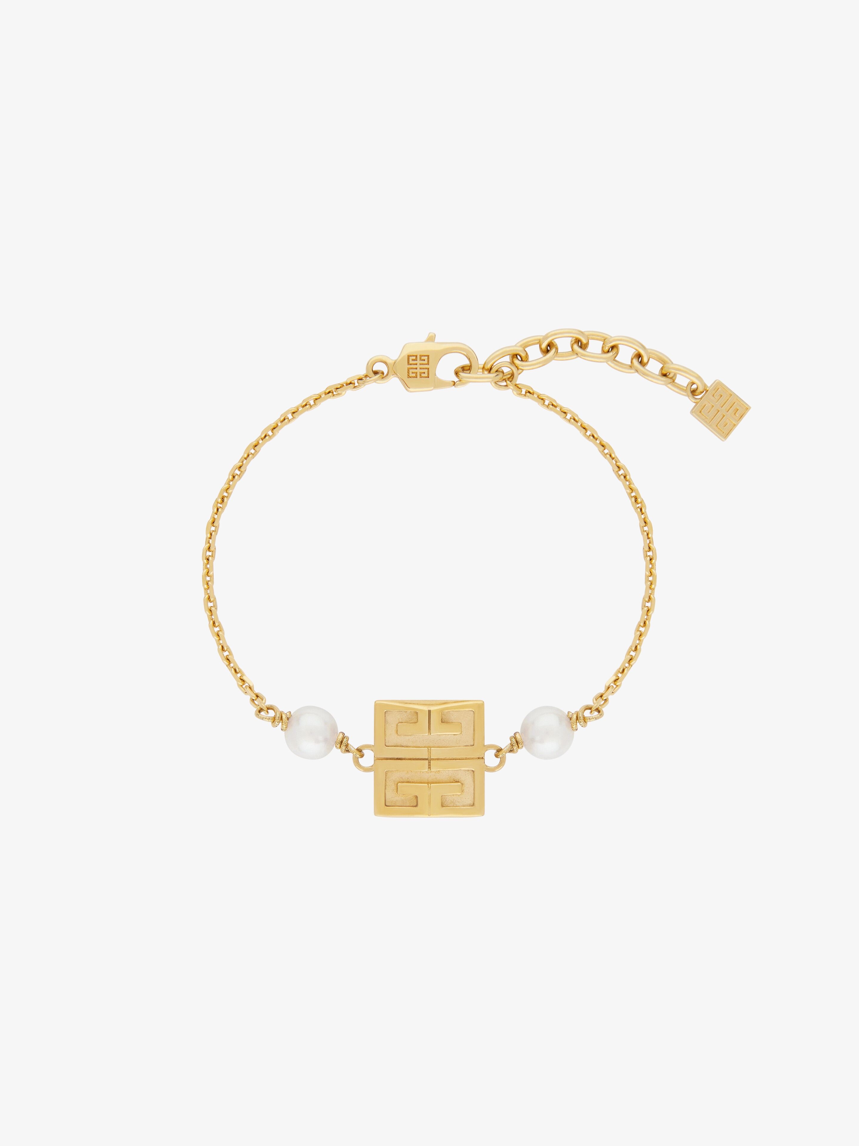 Givenchy Women's 4g Bracelet In Metal With Pearls In Multicolor