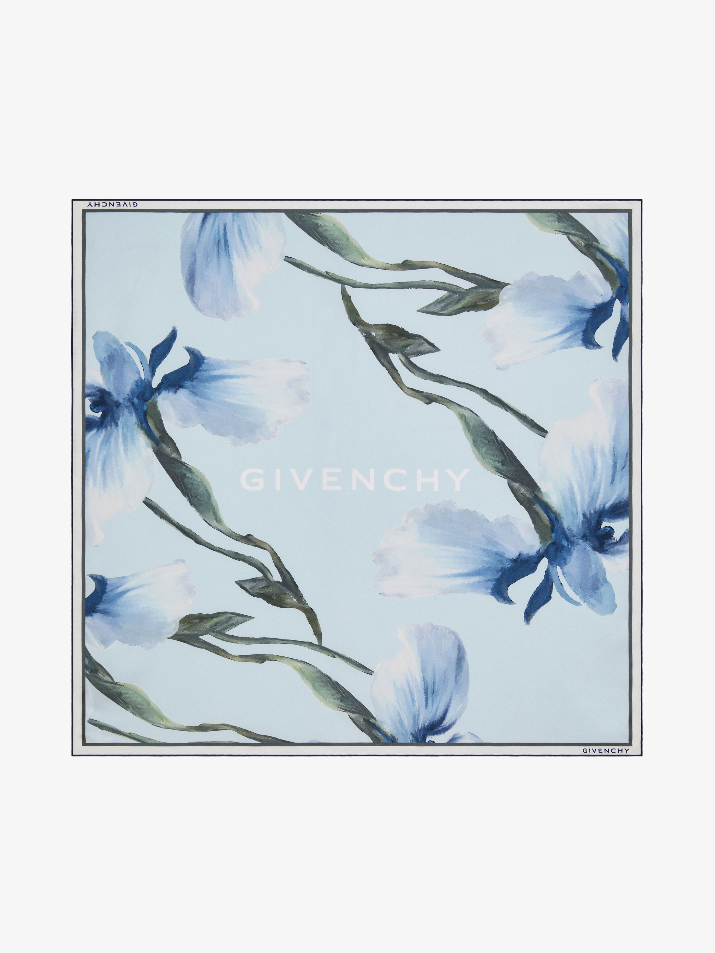 Givenchy - Square In Silk With Floral Print - For Women