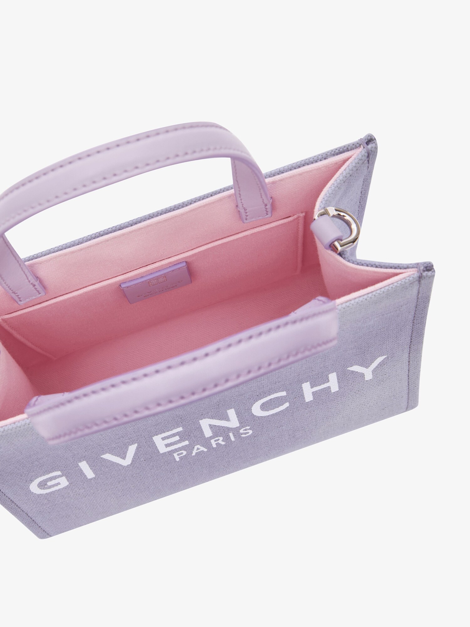 Mini G Tote shopping bag in canvas GIVENCHY Paris