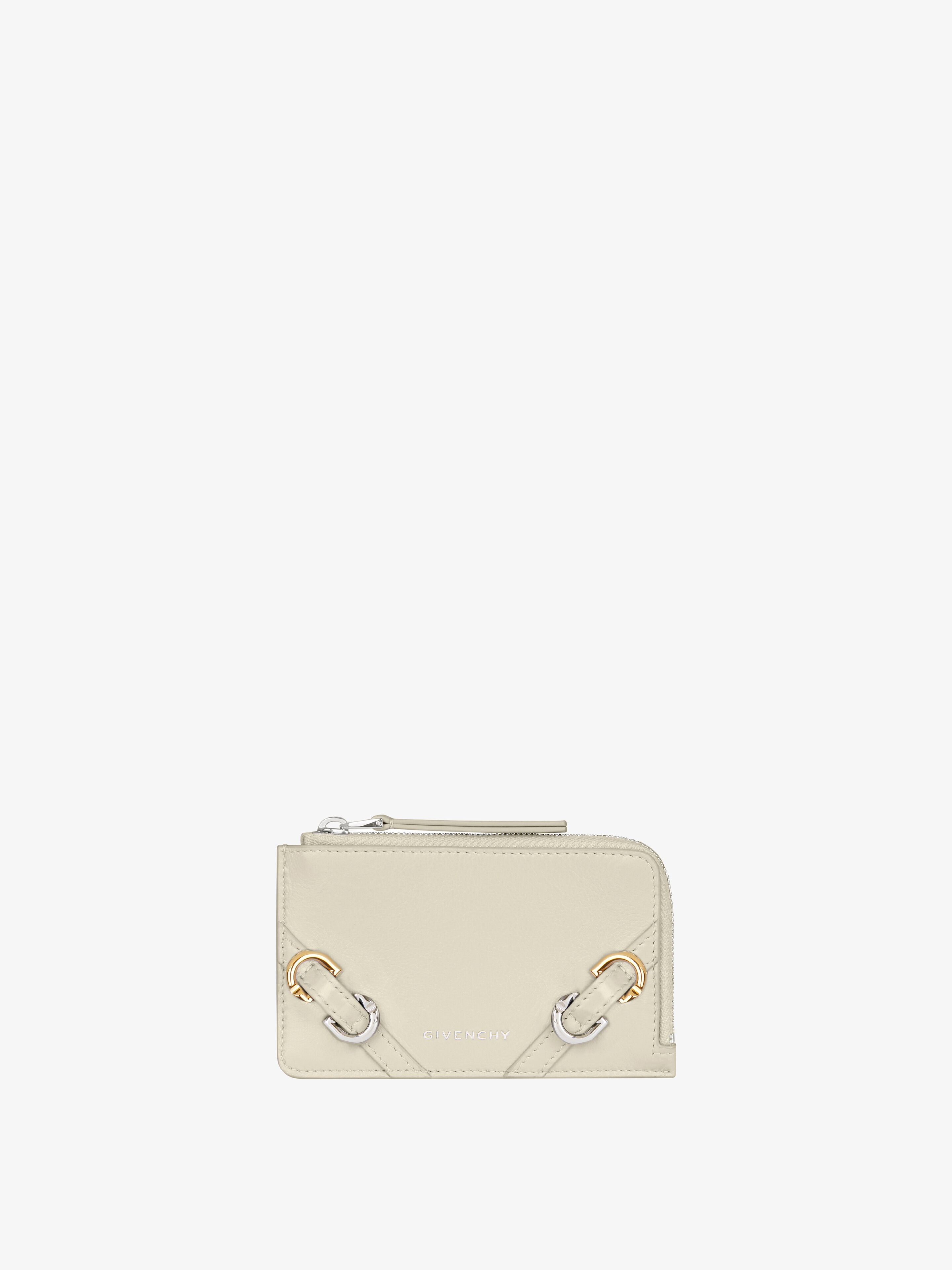Givenchy - Voyou Zipped Card Holder In Leather