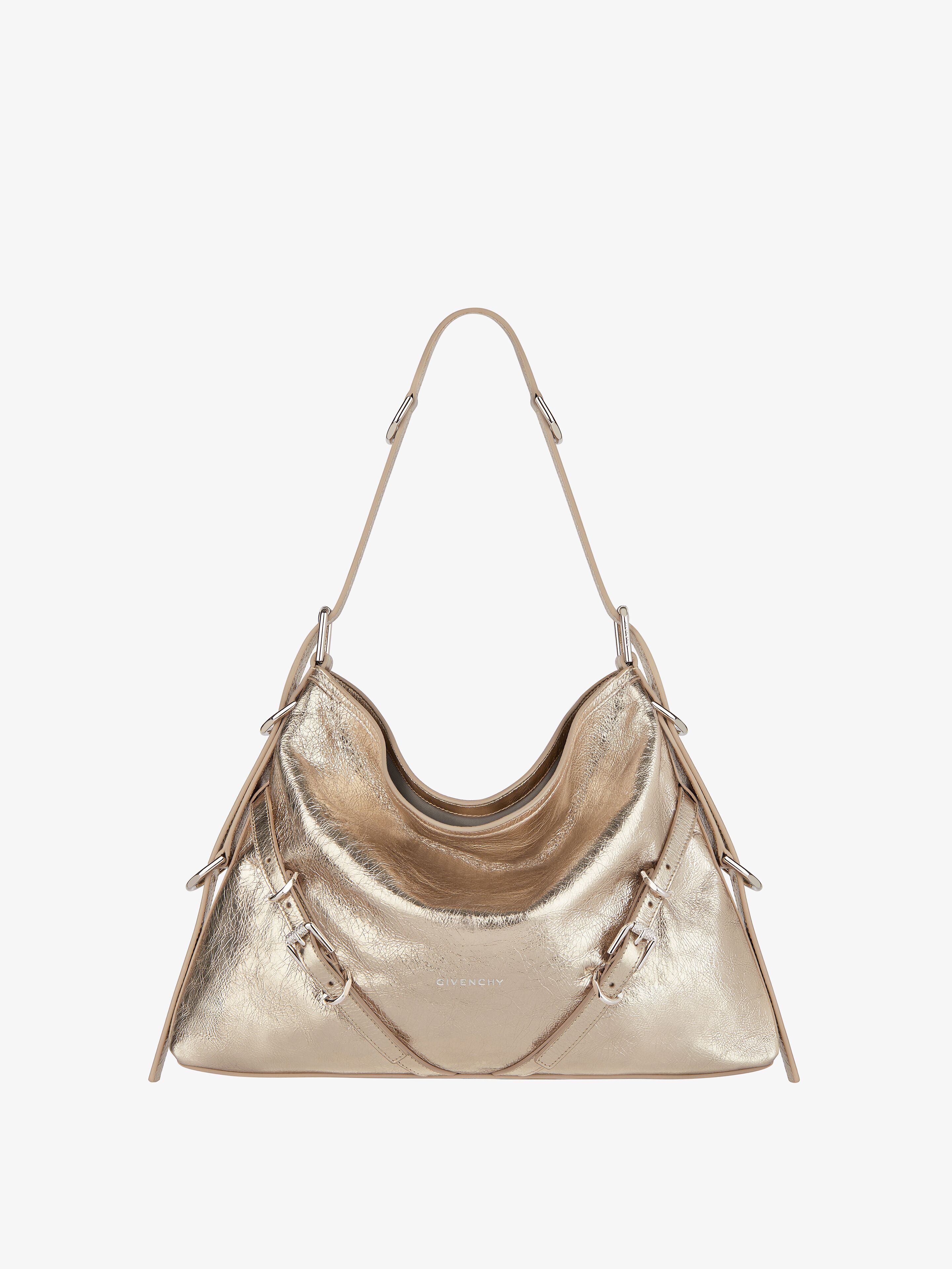 Givenchy - Sac Voyou Medium En Cuir Laminé - pour Femme