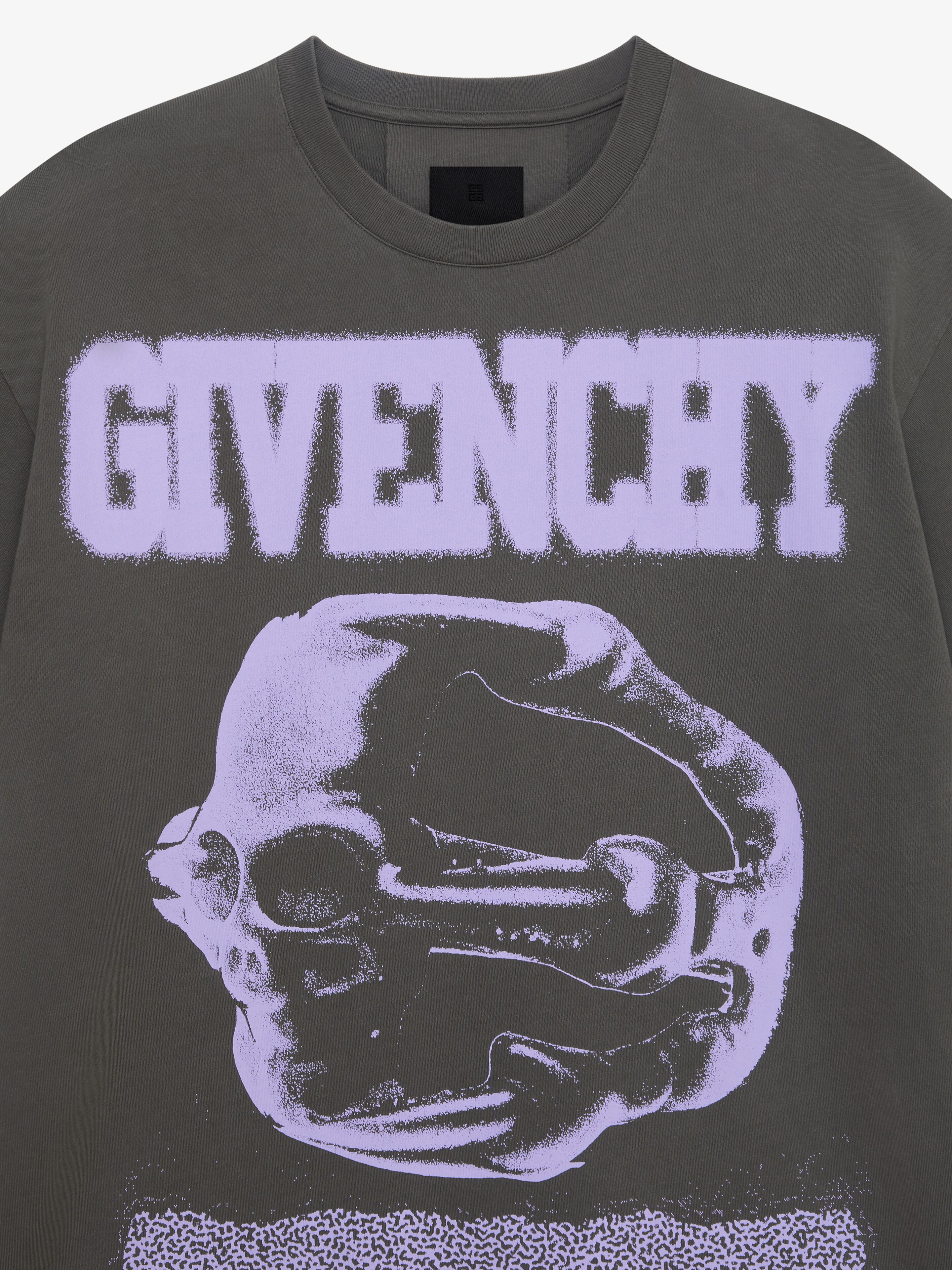 【GIVENCHY】23AW リング プリント カジュアル コットン Tシャツ Casual fit t-shirt in cotton with GIVENCHY Ring prints in