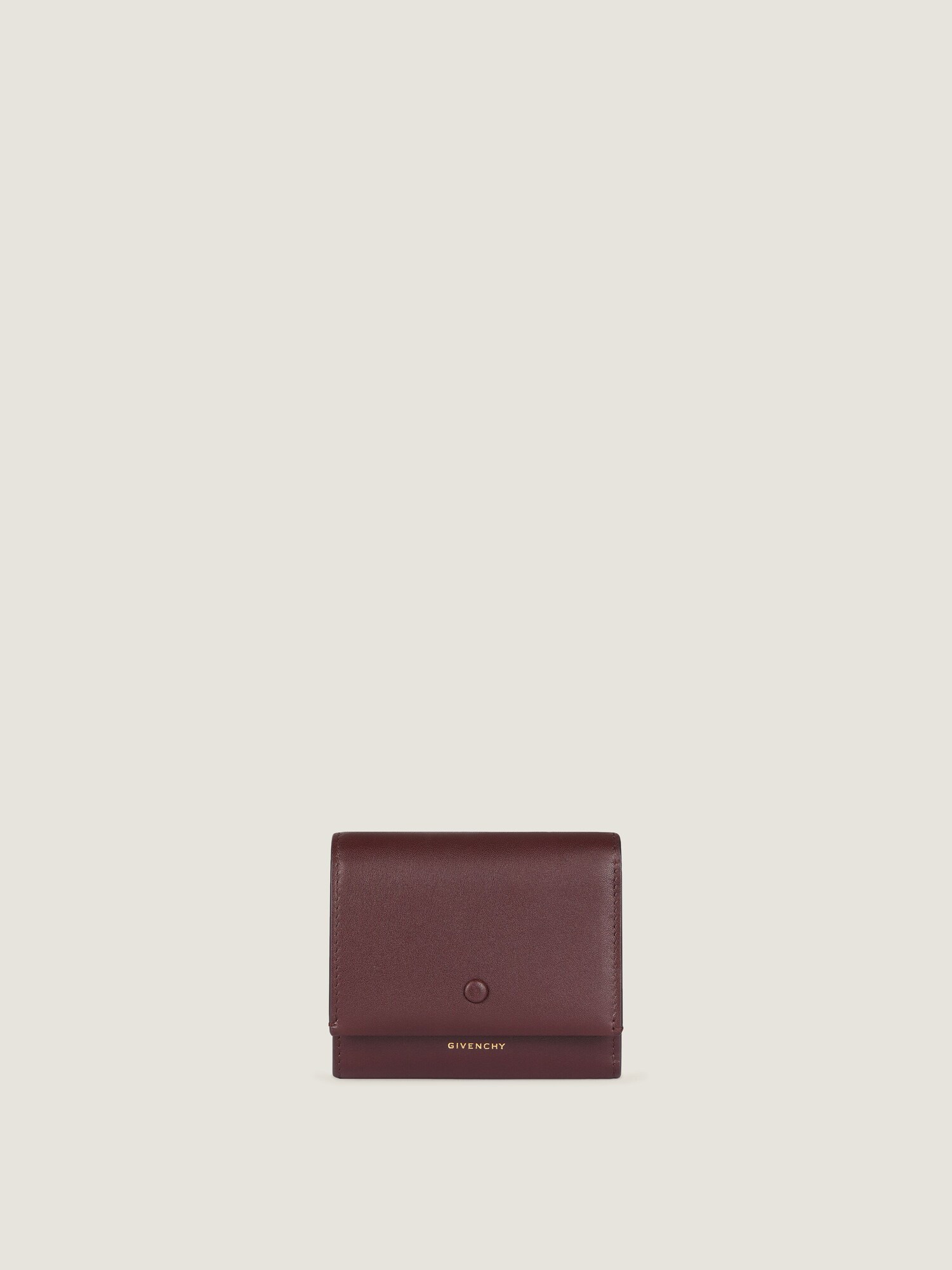 Day wallet in shiny leather