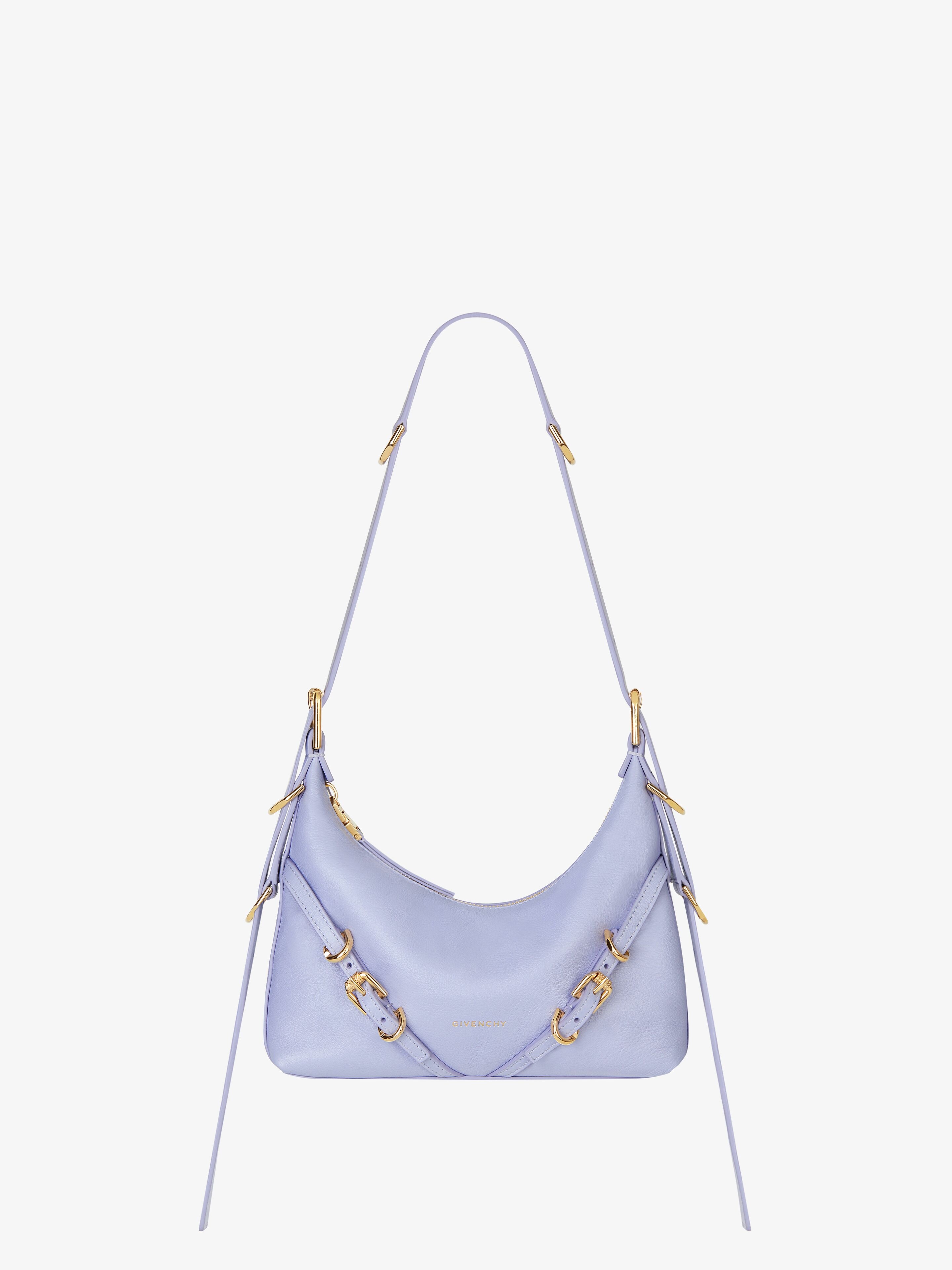 Shop Givenchy Mini Voyou Bag In Leather In Multicolor