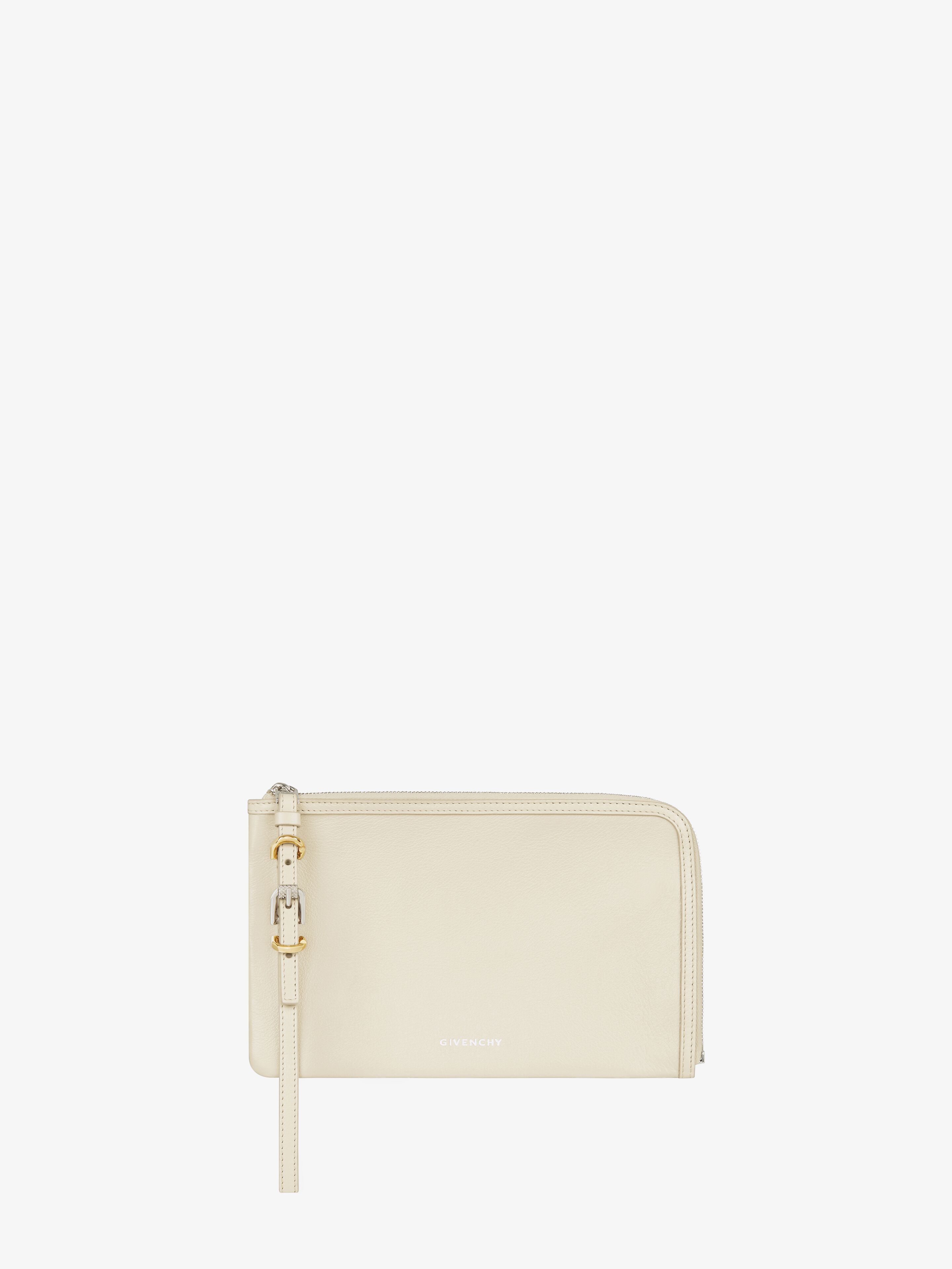 Givenchy - Pochette Voyou En Cuir - pour Femme