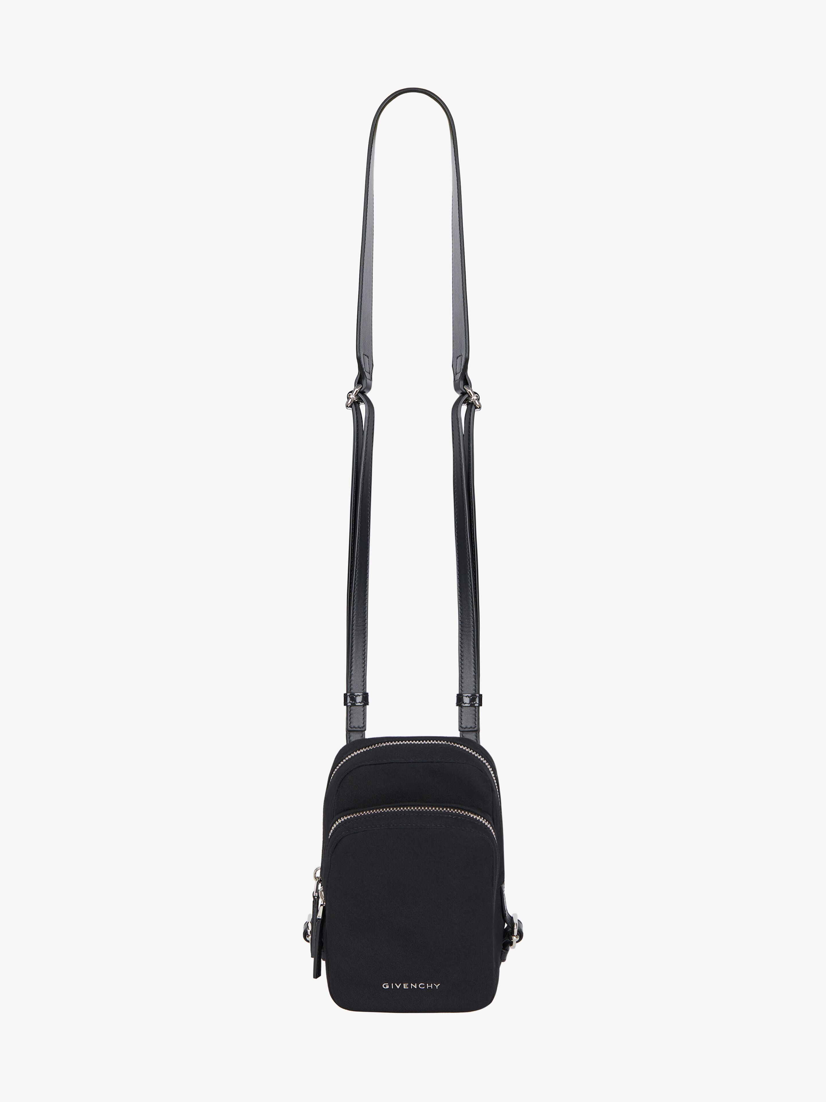 Shop Givenchy Small Pandora Camera Bag In Nylon In Multicolor