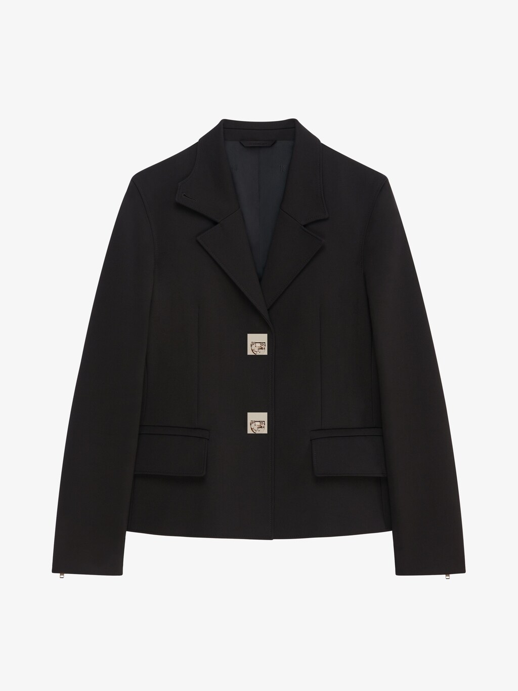 Slim Fit Jacket In Technical Fibre With G Lock Buckles