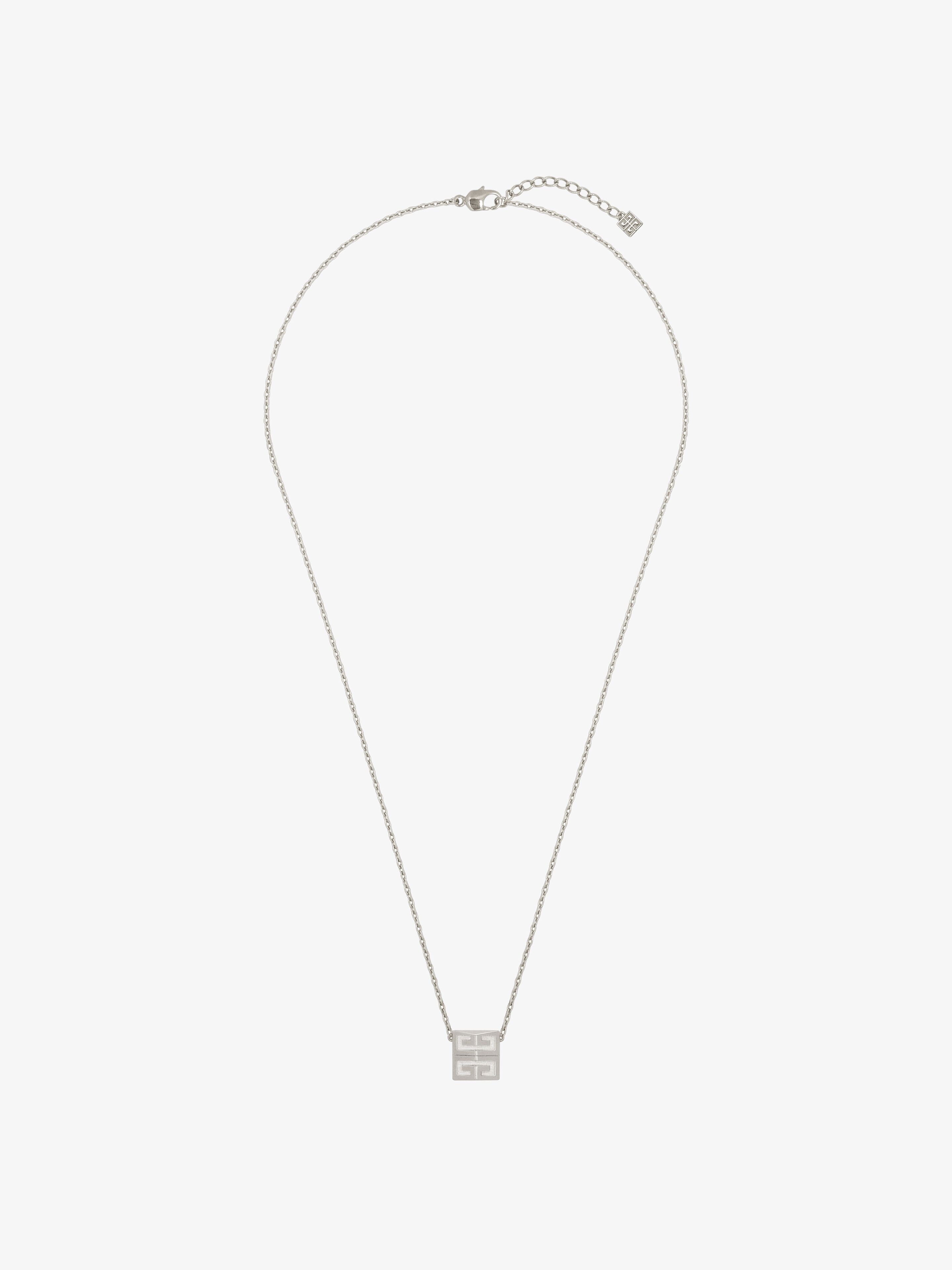Shop Givenchy 4g Necklace In Metal In Multicolor