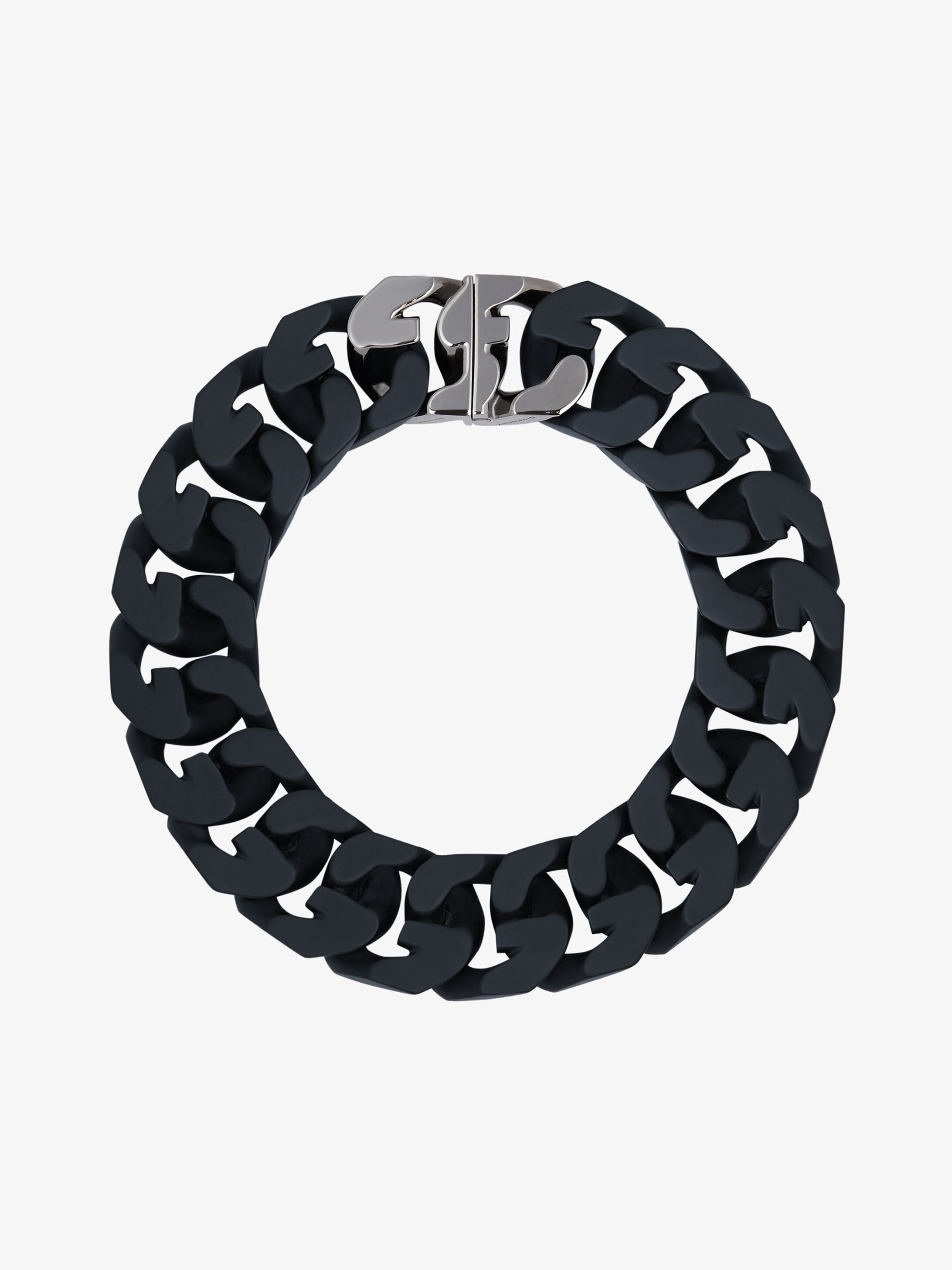 Givenchy G Chain In Metal Enamelled In Black