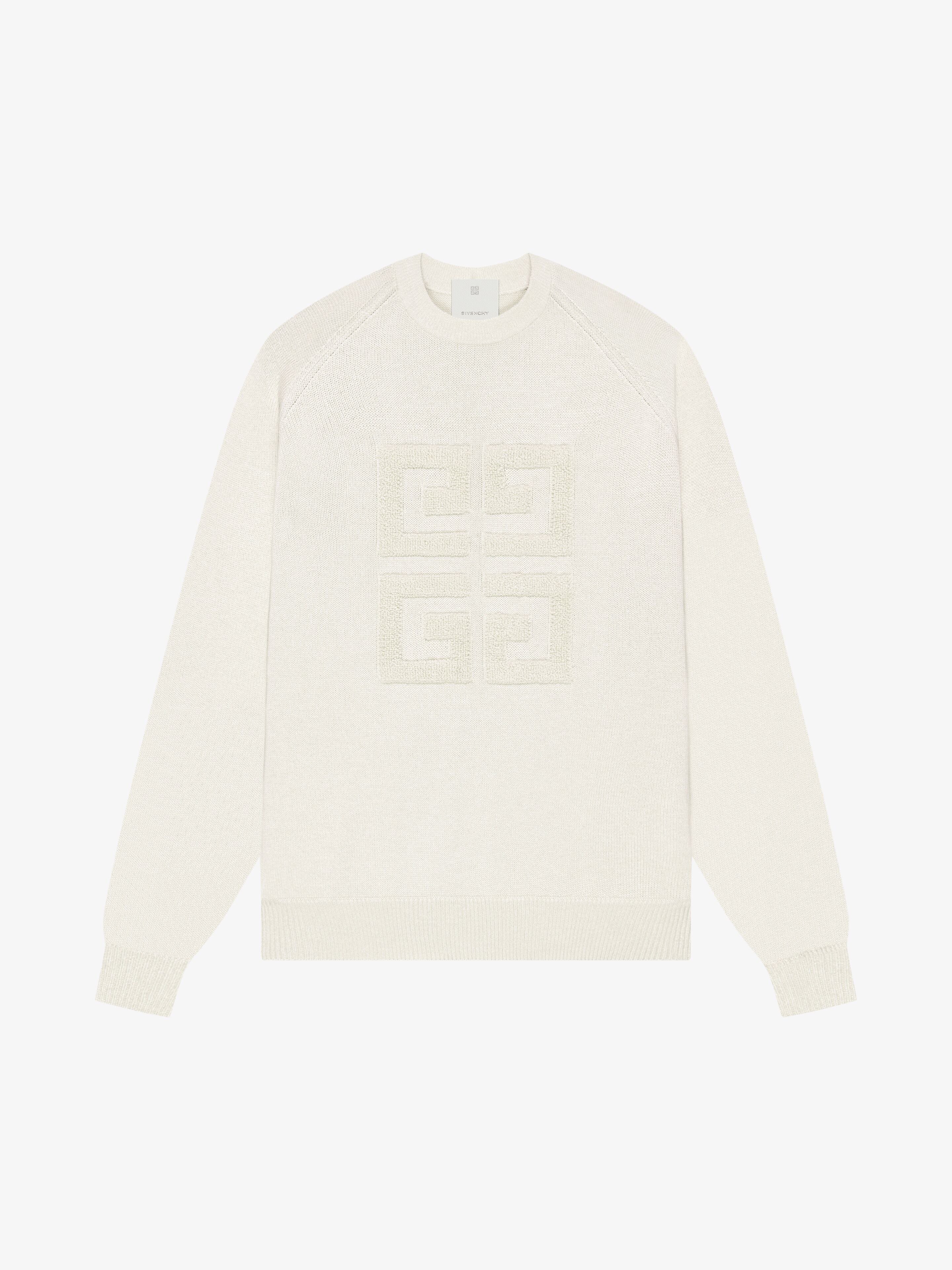 GIVENCHY-knits-Givenchy Logo-Knit Distressed Cotton Sweater. #givenchy # knits