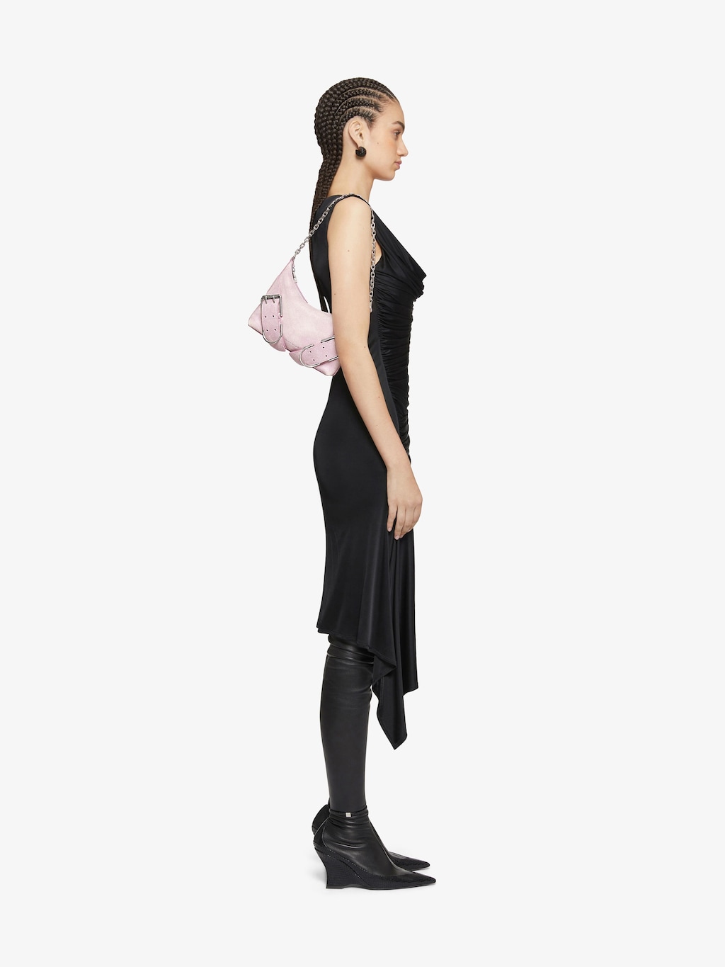 Voyou Boyfriend Party Bag In Aged Leather Givenchy US Givenchy mini-antigona-lock-bag-in-laminated-leather-givenchy-us-givenchy