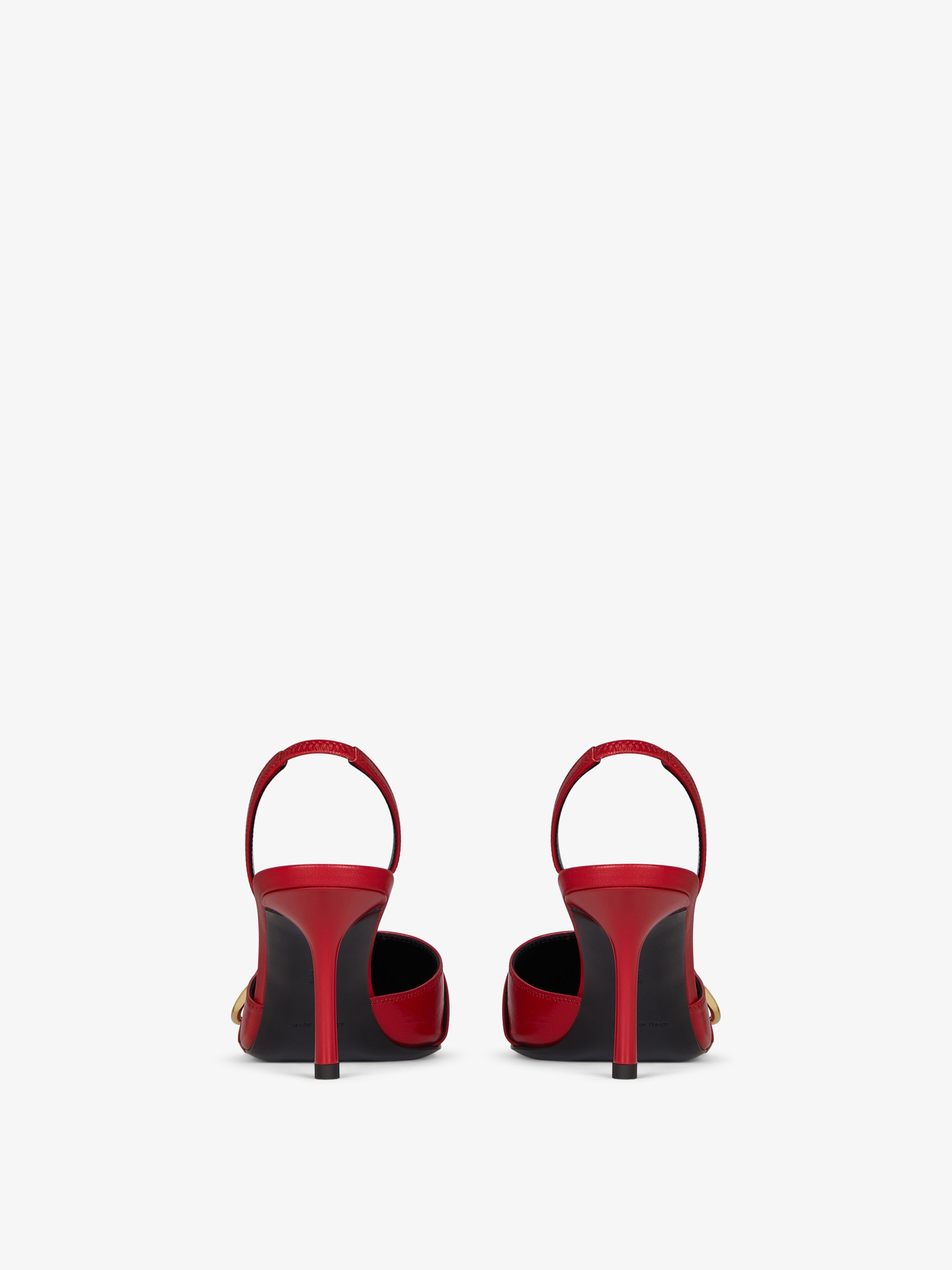 Voyou slingbacks in leather | Givenchy CA | Givenchy
