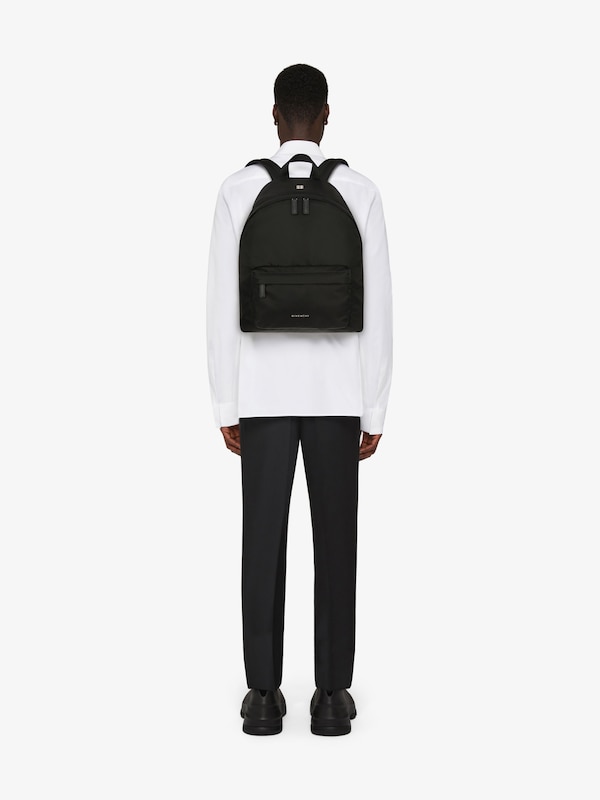 Essential U backpack in nylon - black | Givenchy