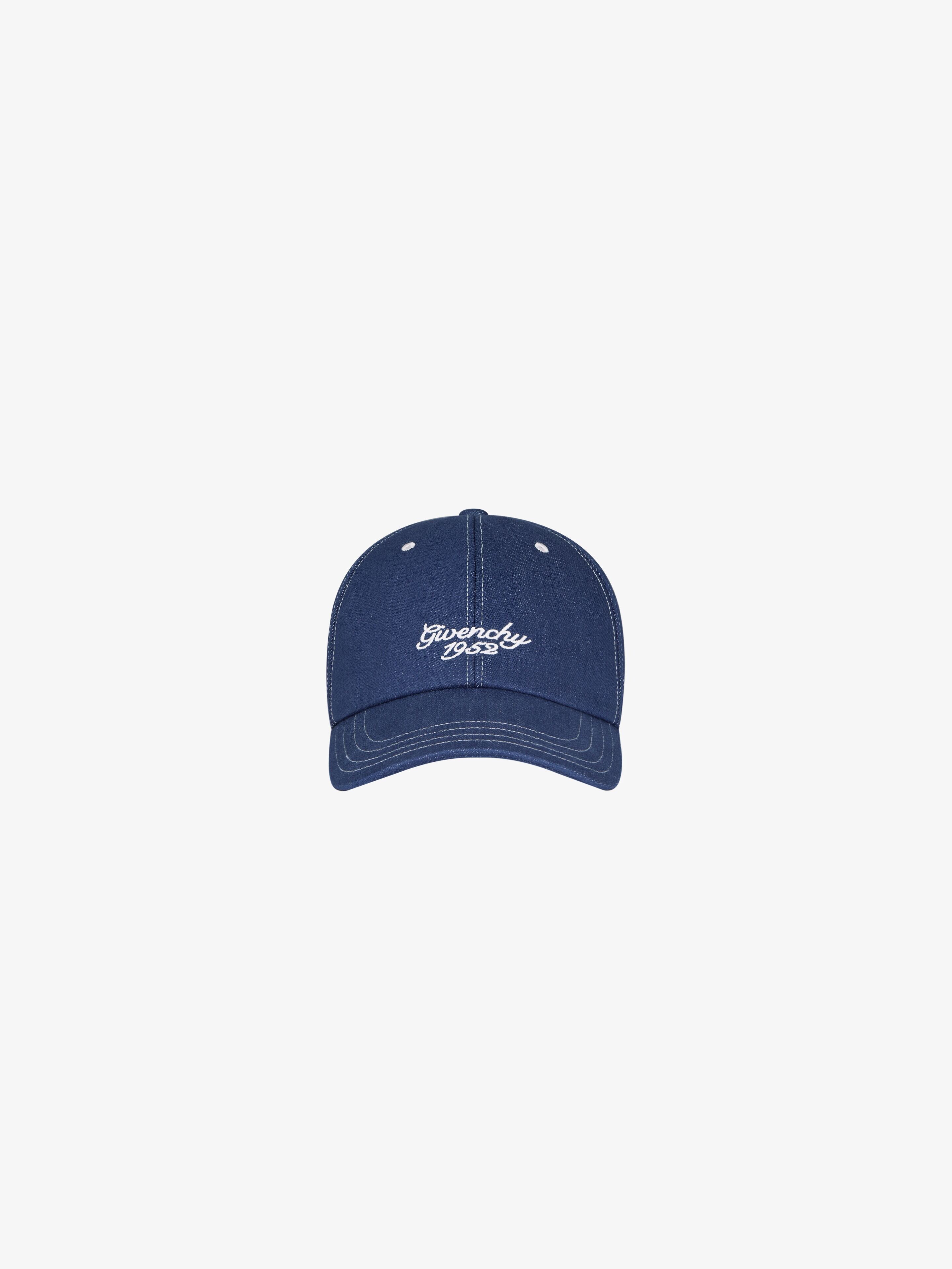 Casquette Brodée Givenchy 1952 En Denim - pour Homme