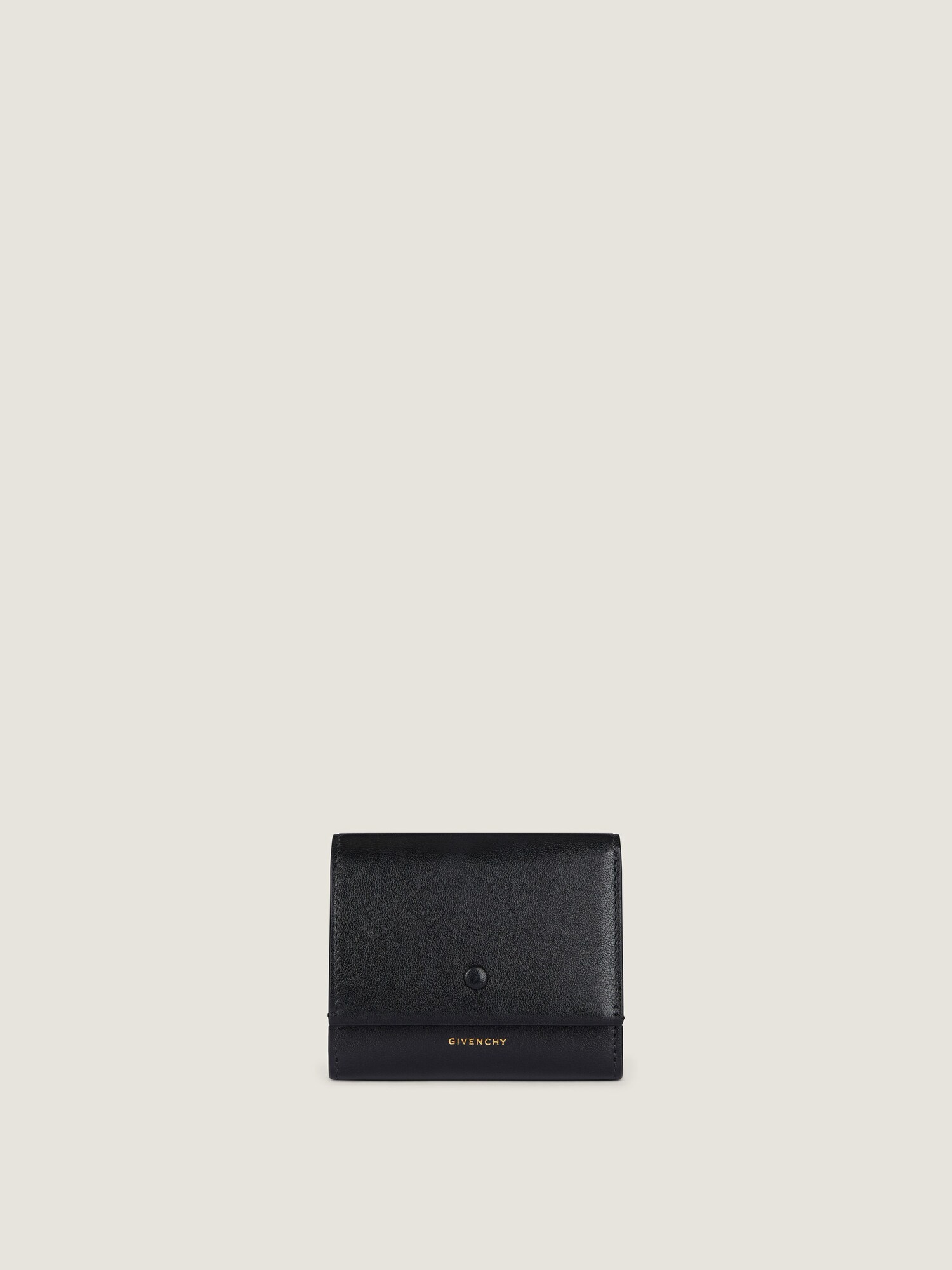 Day wallet in shiny leather