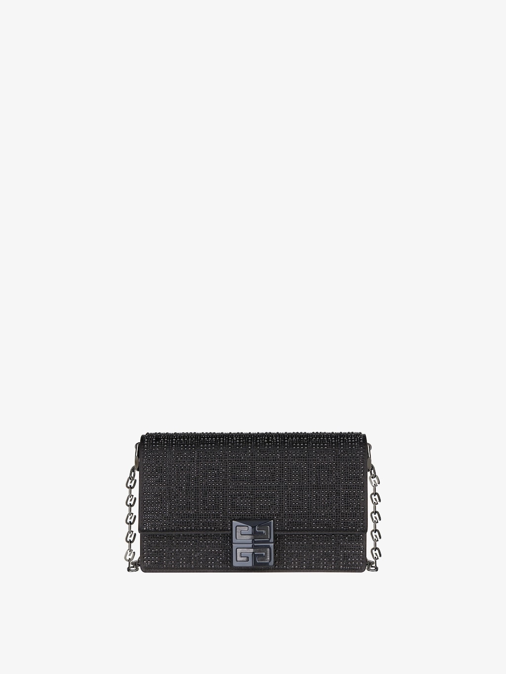 givenchy.com | Small 4G bag in satin with 4G studs