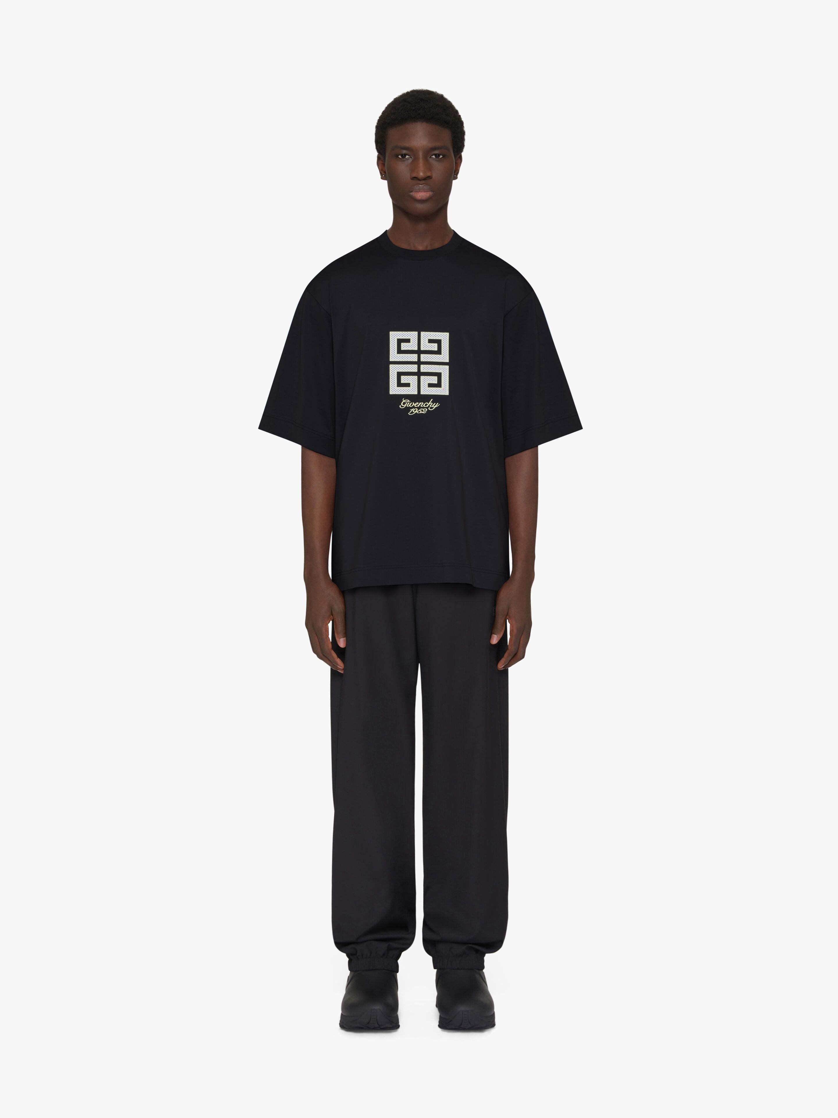 4G t-shirt in cotton in - black | Givenchy US