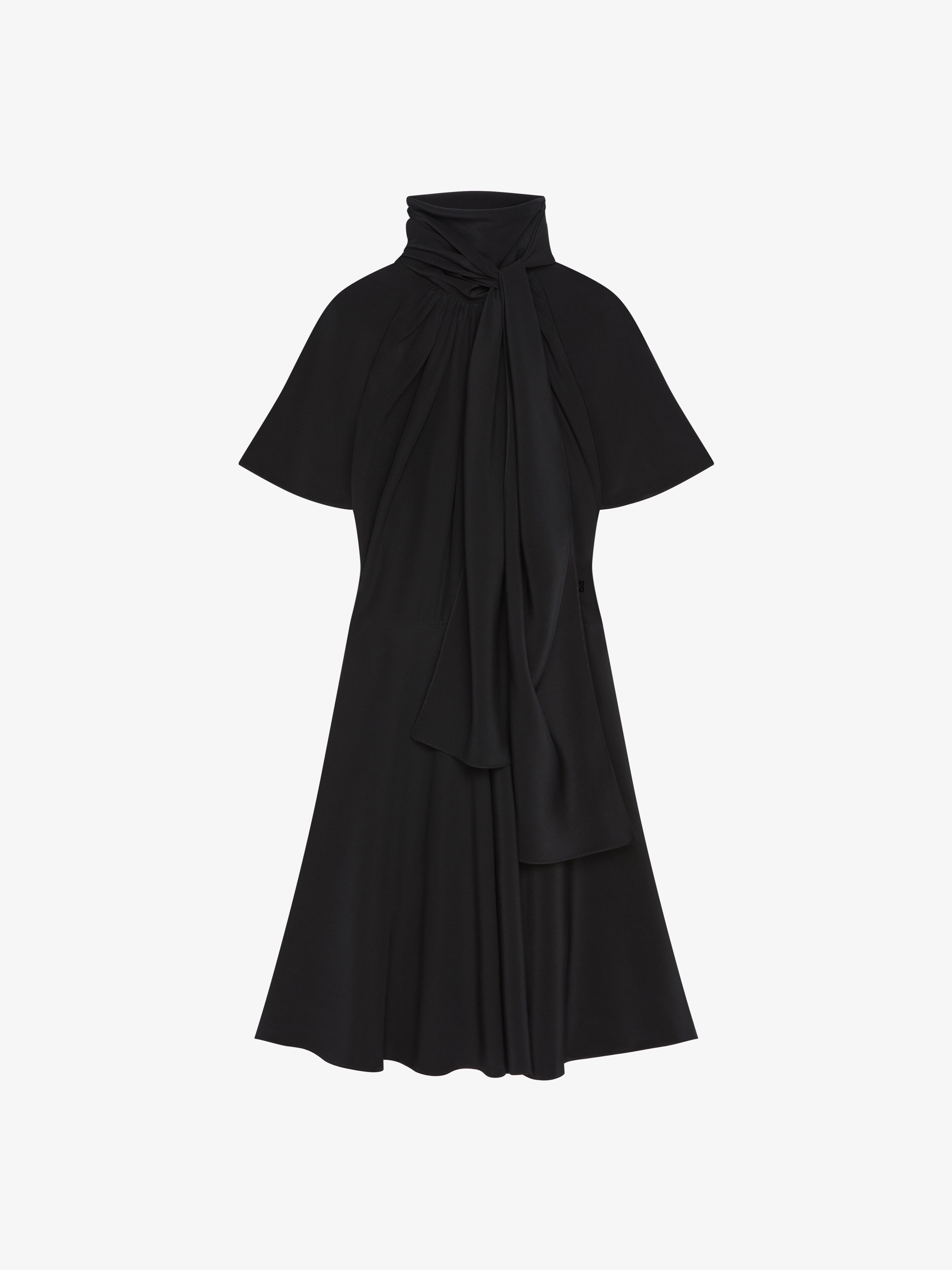 Shop Givenchy Dress In Silk With Lavallière