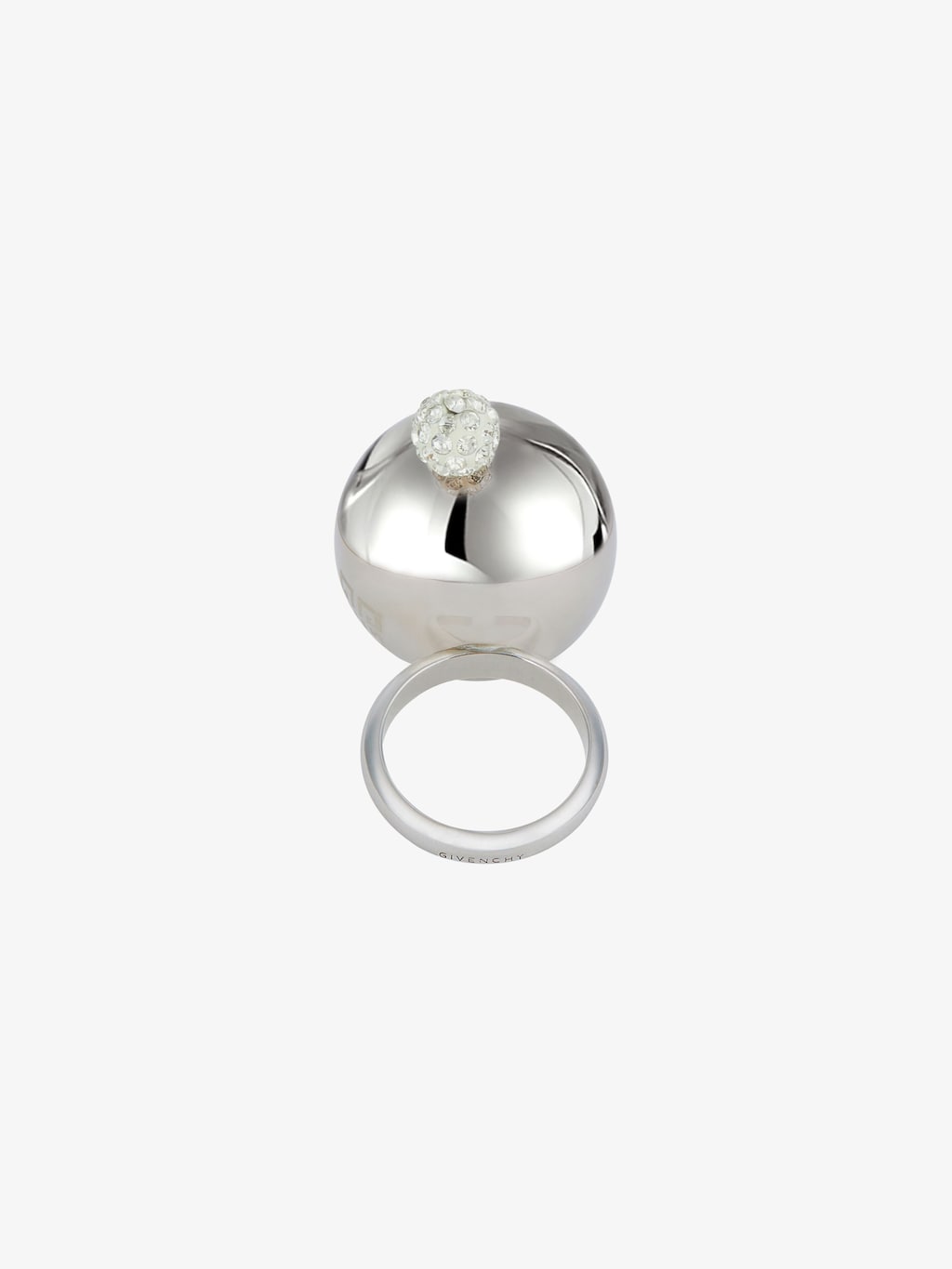 givenchy.com | 4G Pearl ring with crystals