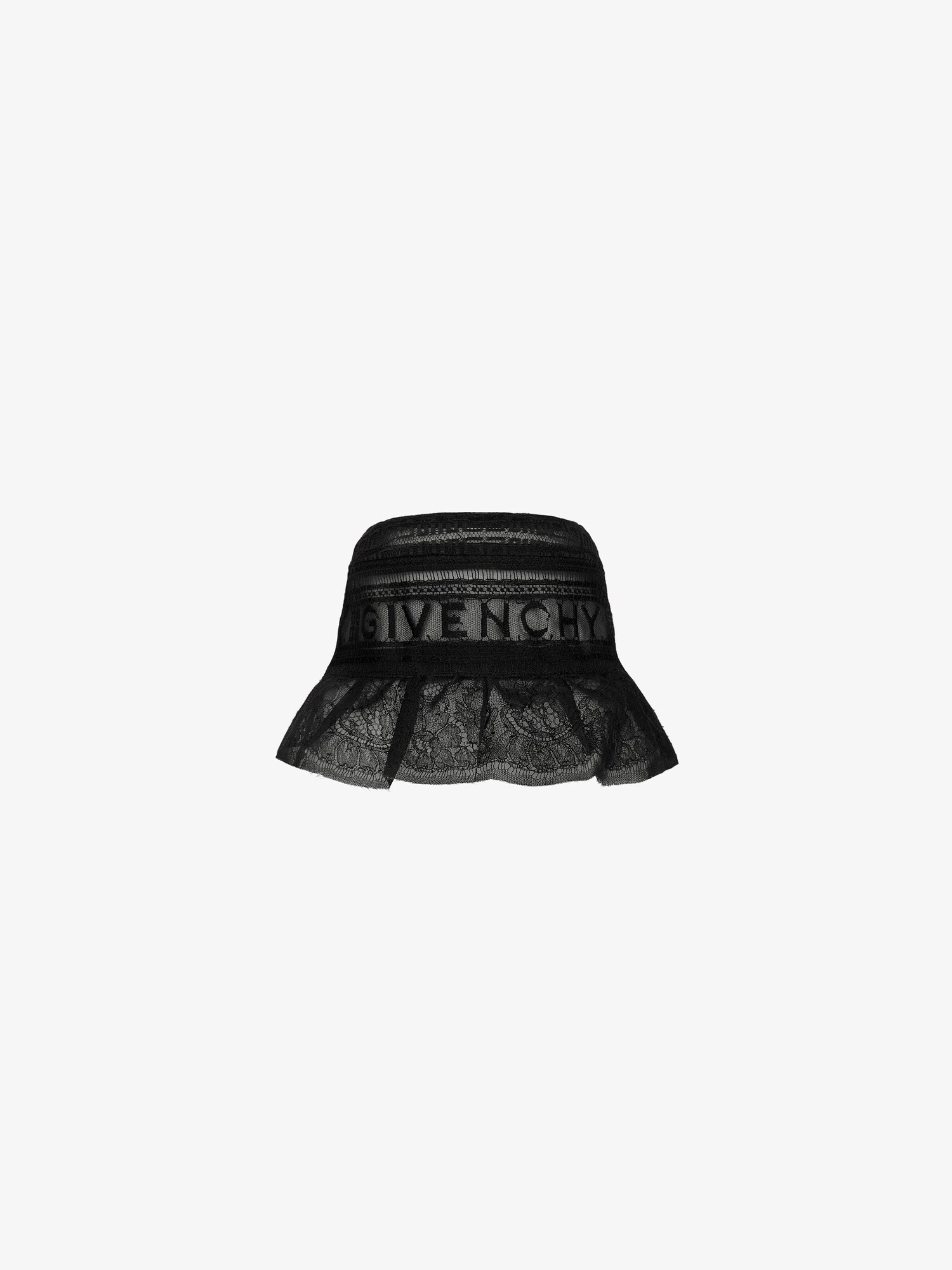 givenchy.com | GIVENCHY lace bucket hat - black