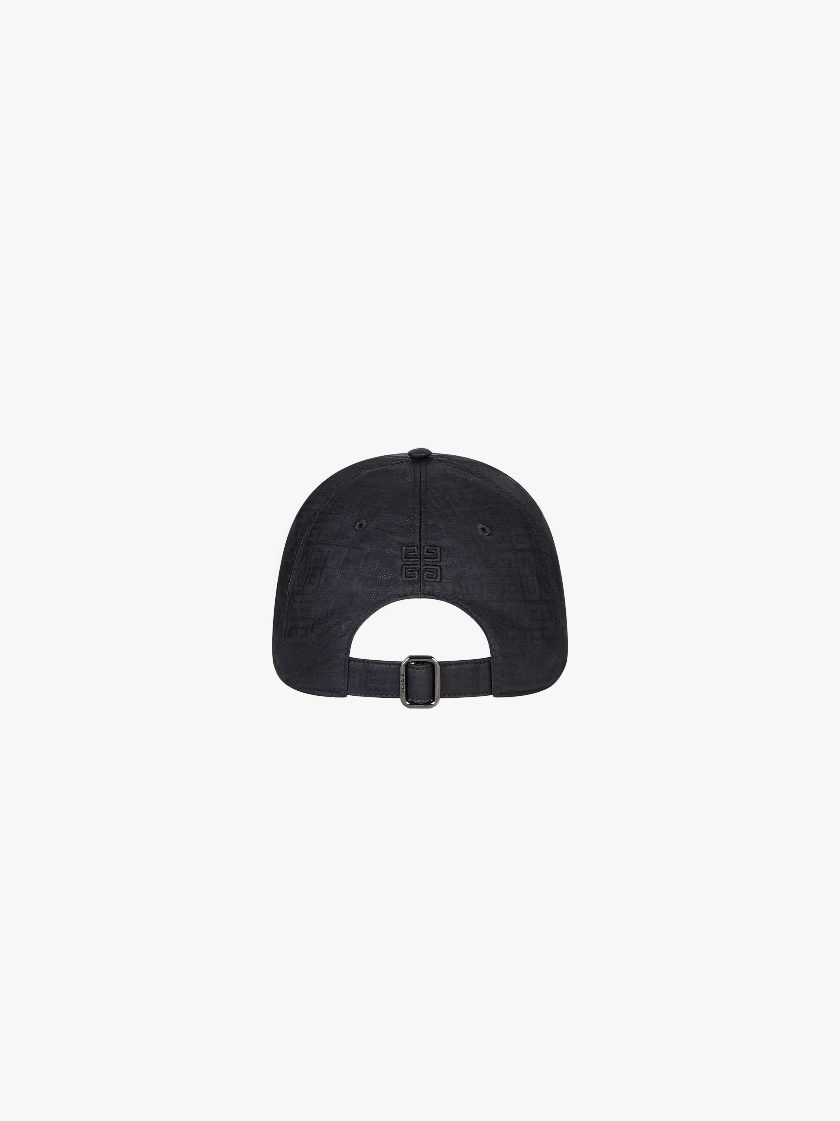 GIVENCHY embroidered cap in 4G nylon in - black | Givenchy US