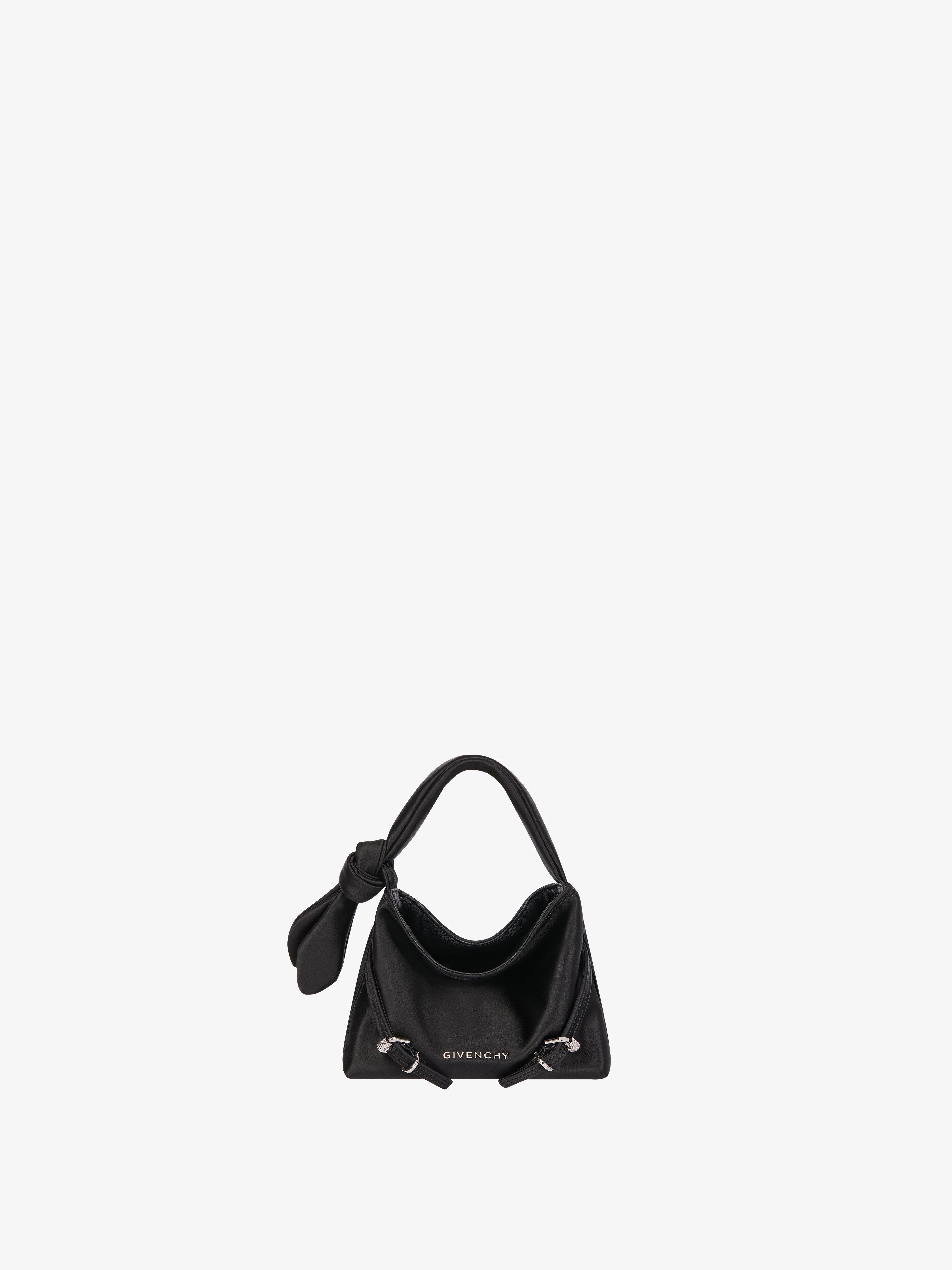 Givenchy - Sac Voyou Nano En Satin Avec Détail Nœud - pour Femme