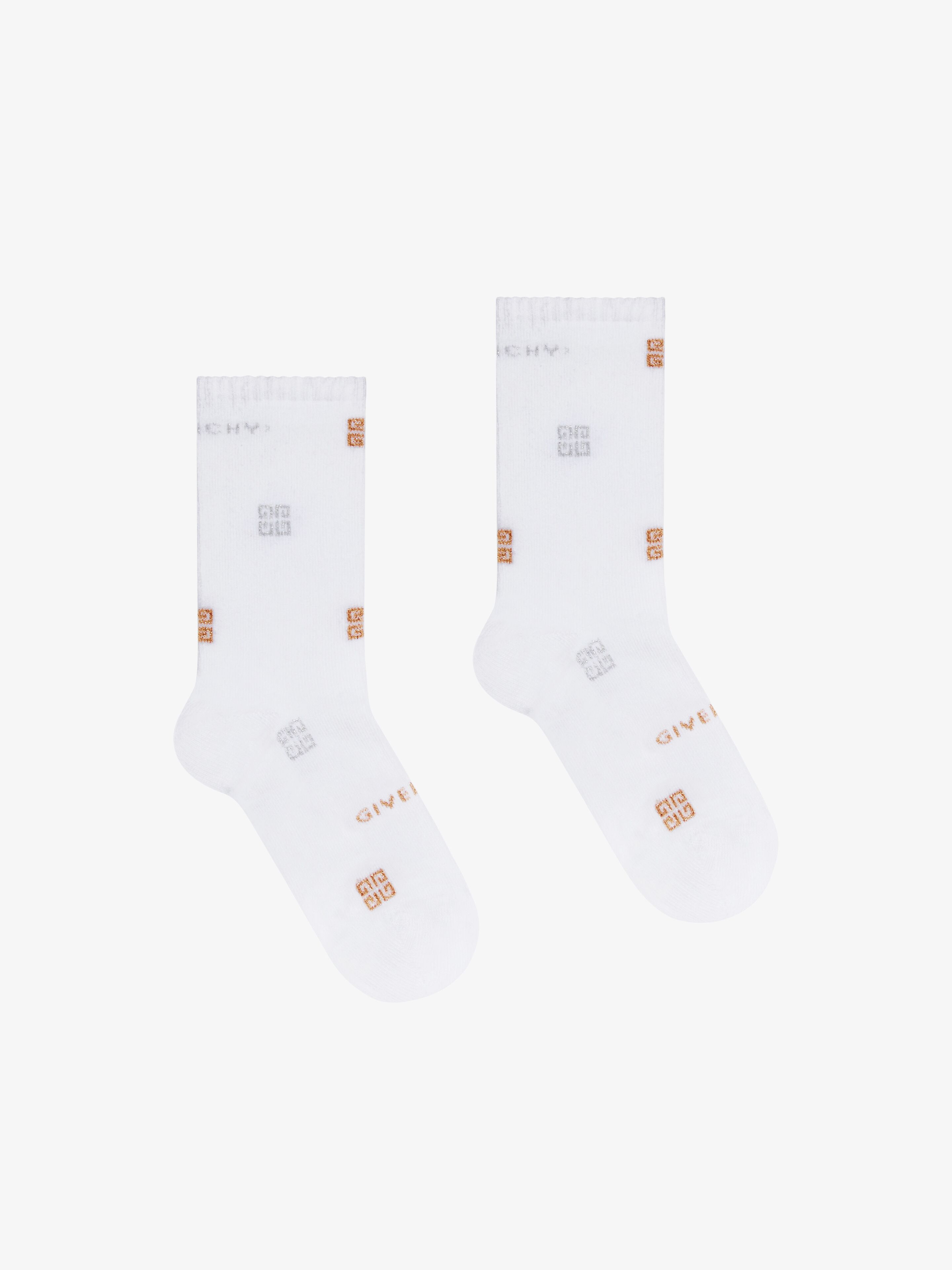 Givenchy - Socks In Givenchy 4G Jacquard - unisex - Size :27