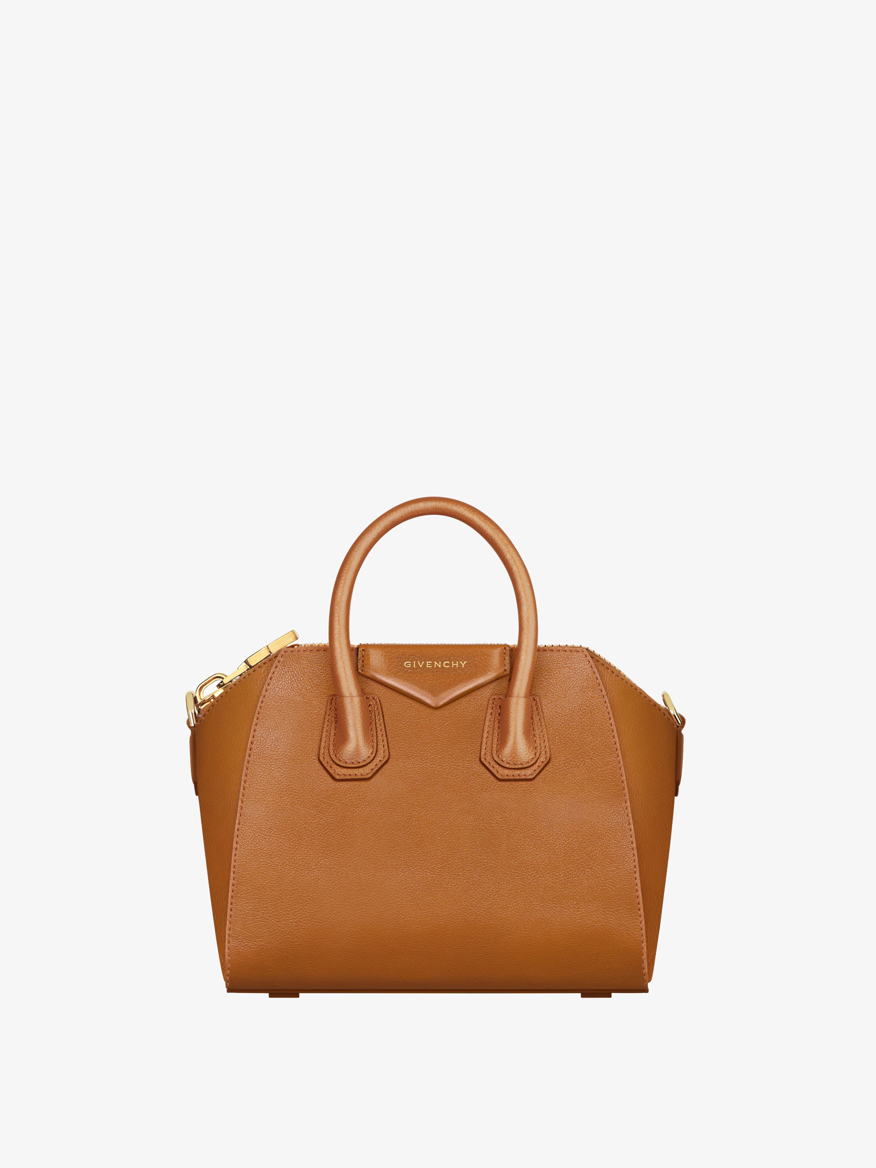 Shop Givenchy Sac Antigona Mini En Cuir In Multicolor