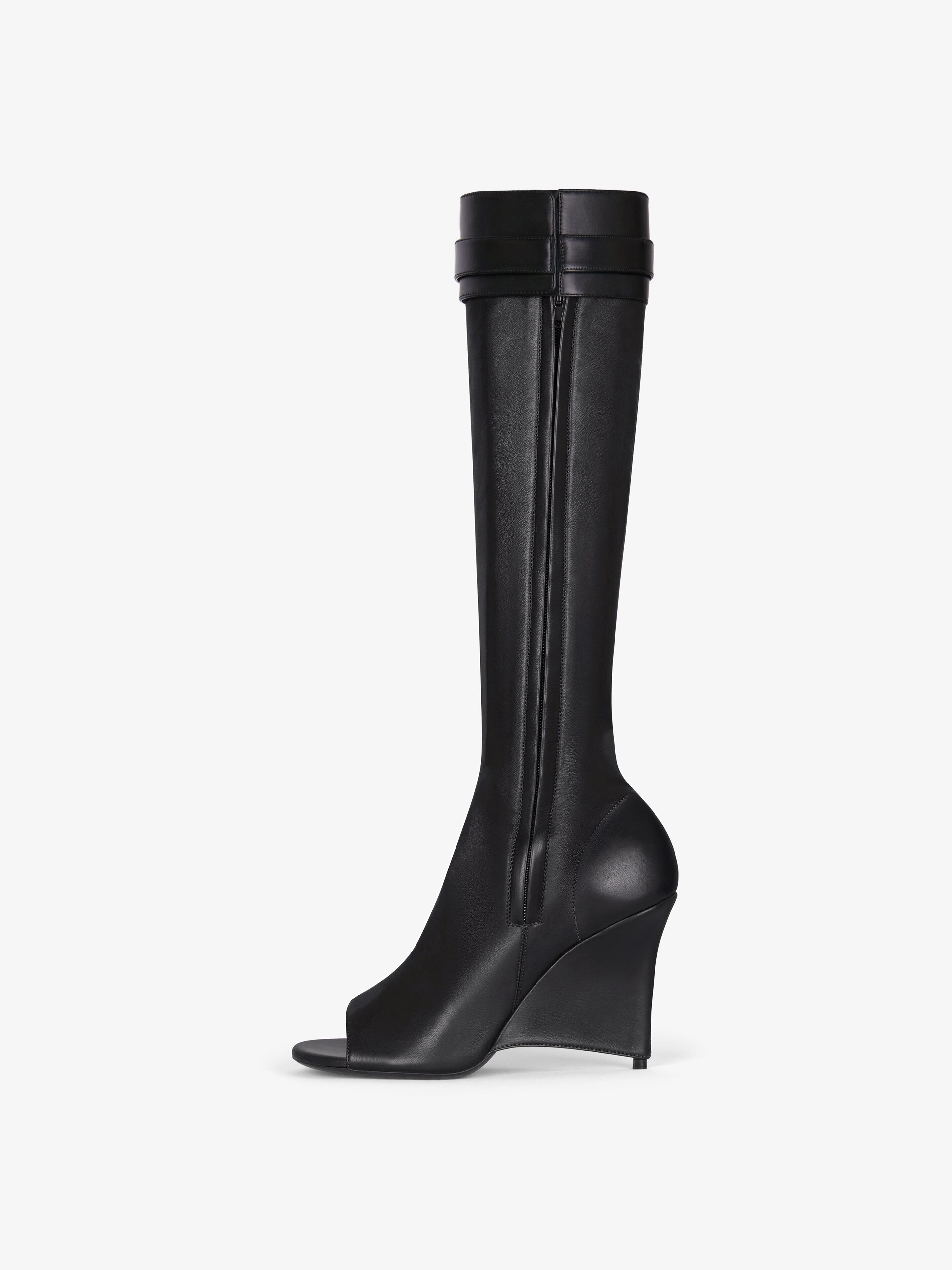 Givenchy open toe boots hotsell