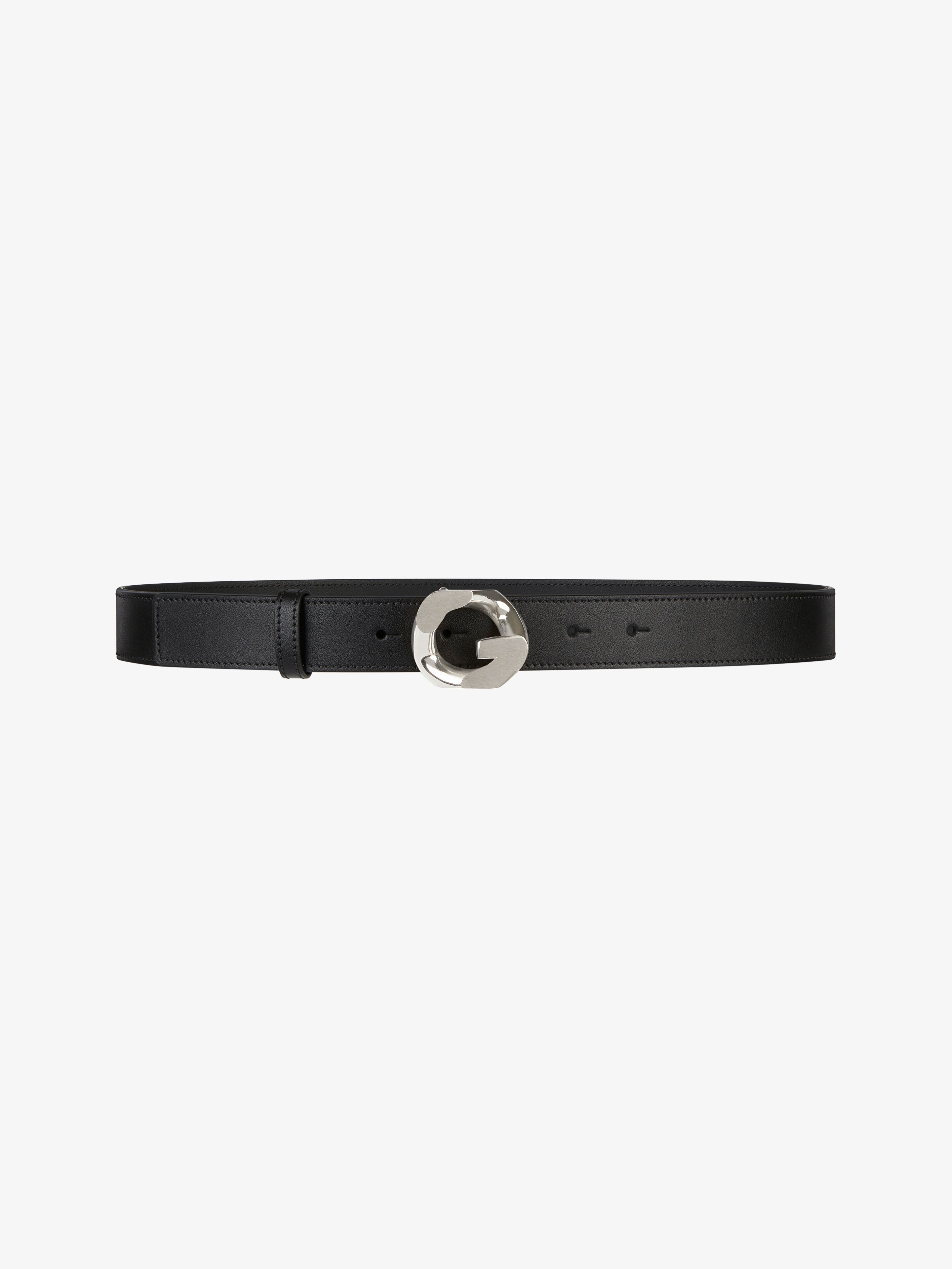 Givenchy Black Voyou Belt