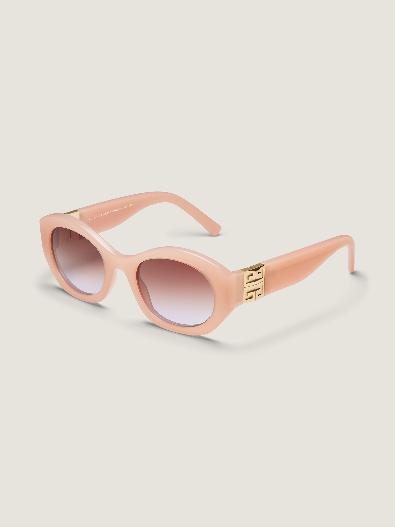 Lunettes de soleil 4G en acétate rose blush GIVENCHY FR