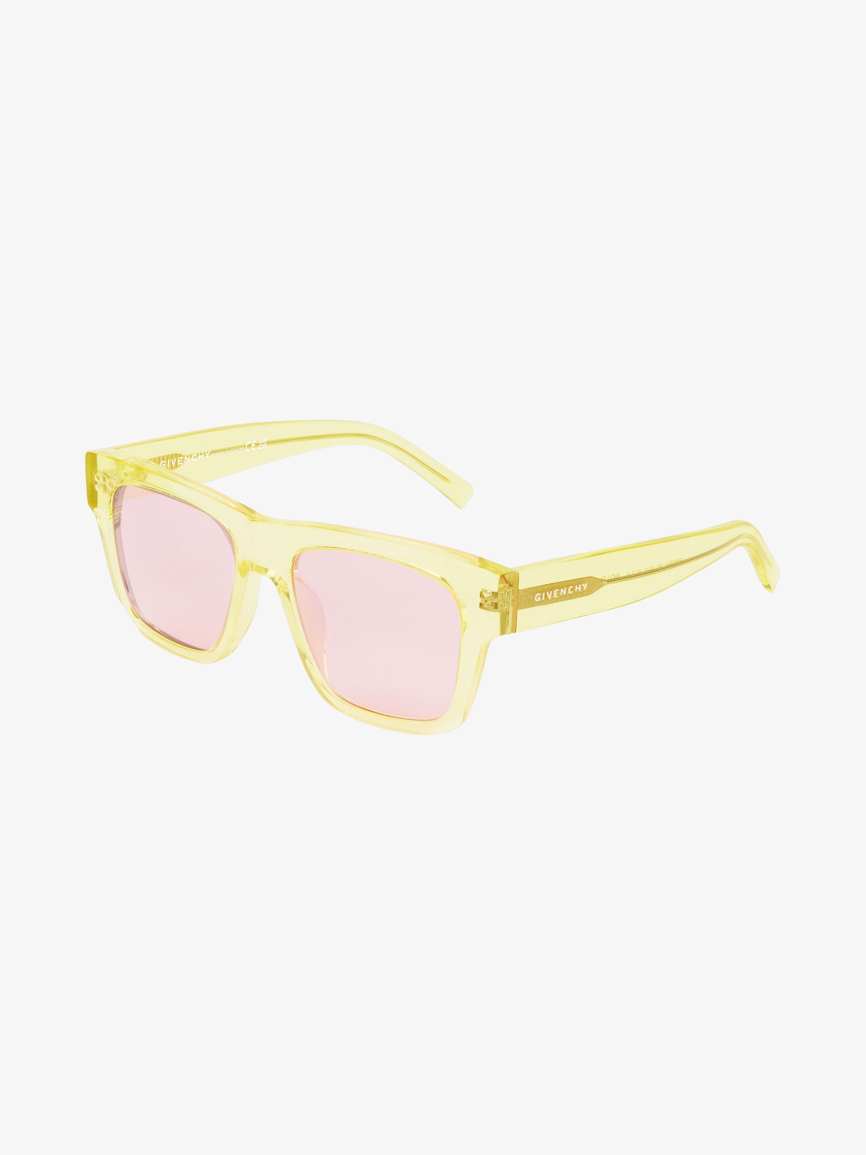 GV Day unisex sunglasses in acetate in yellow Givenchy US