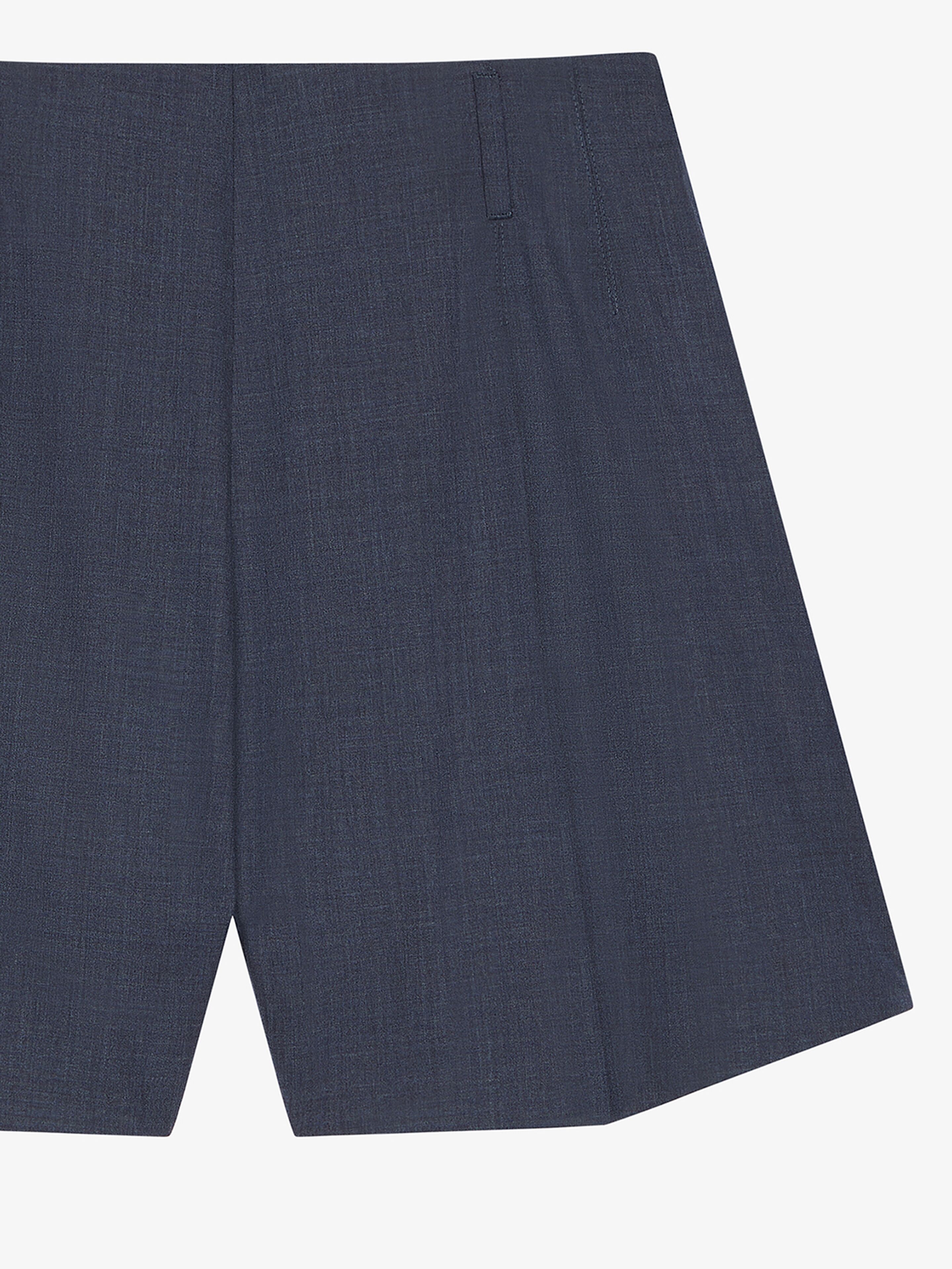 ショートパンツ GIVENCHY Women Shorts Burmudas BW515G15V5 457 Blue Shorts in wool in - denim blue | Givenchy ES