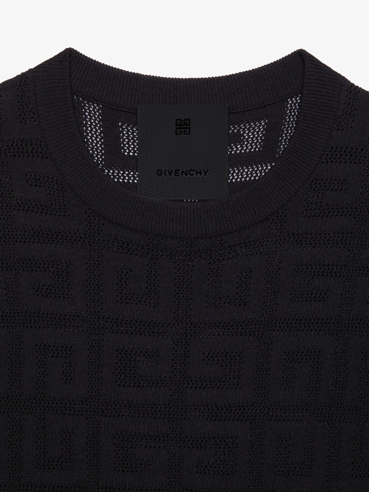 Sweater in 4G jacquard in - black | Givenchy US