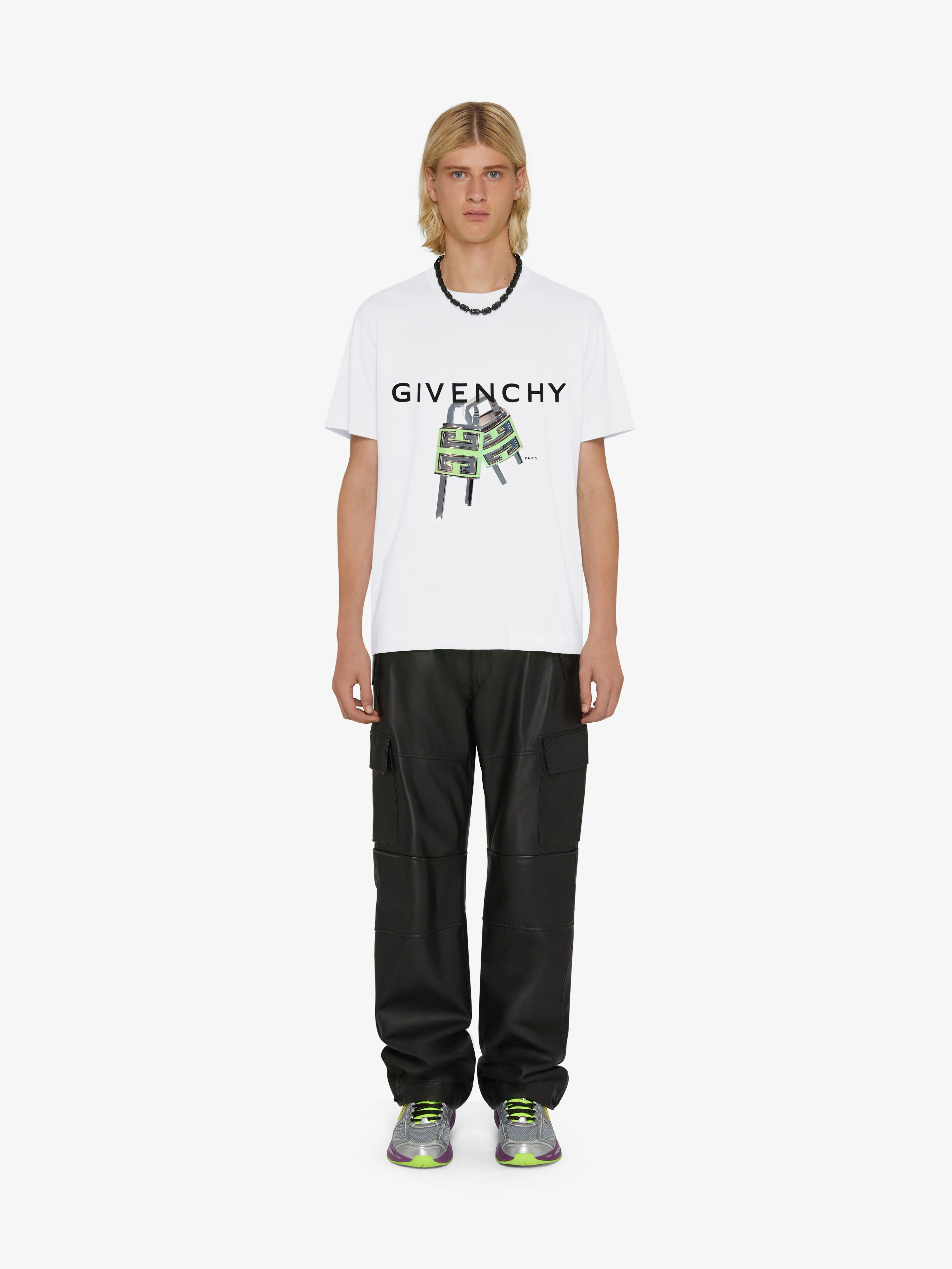 GIVENCHY 4G Lock slim fit t-shirt