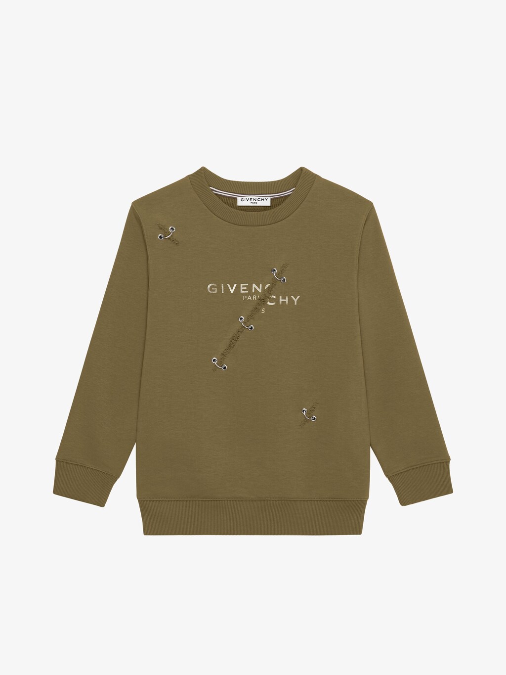 givenchy.com | Sweatshirt in duffle GIVENCHY trompe l'œil
