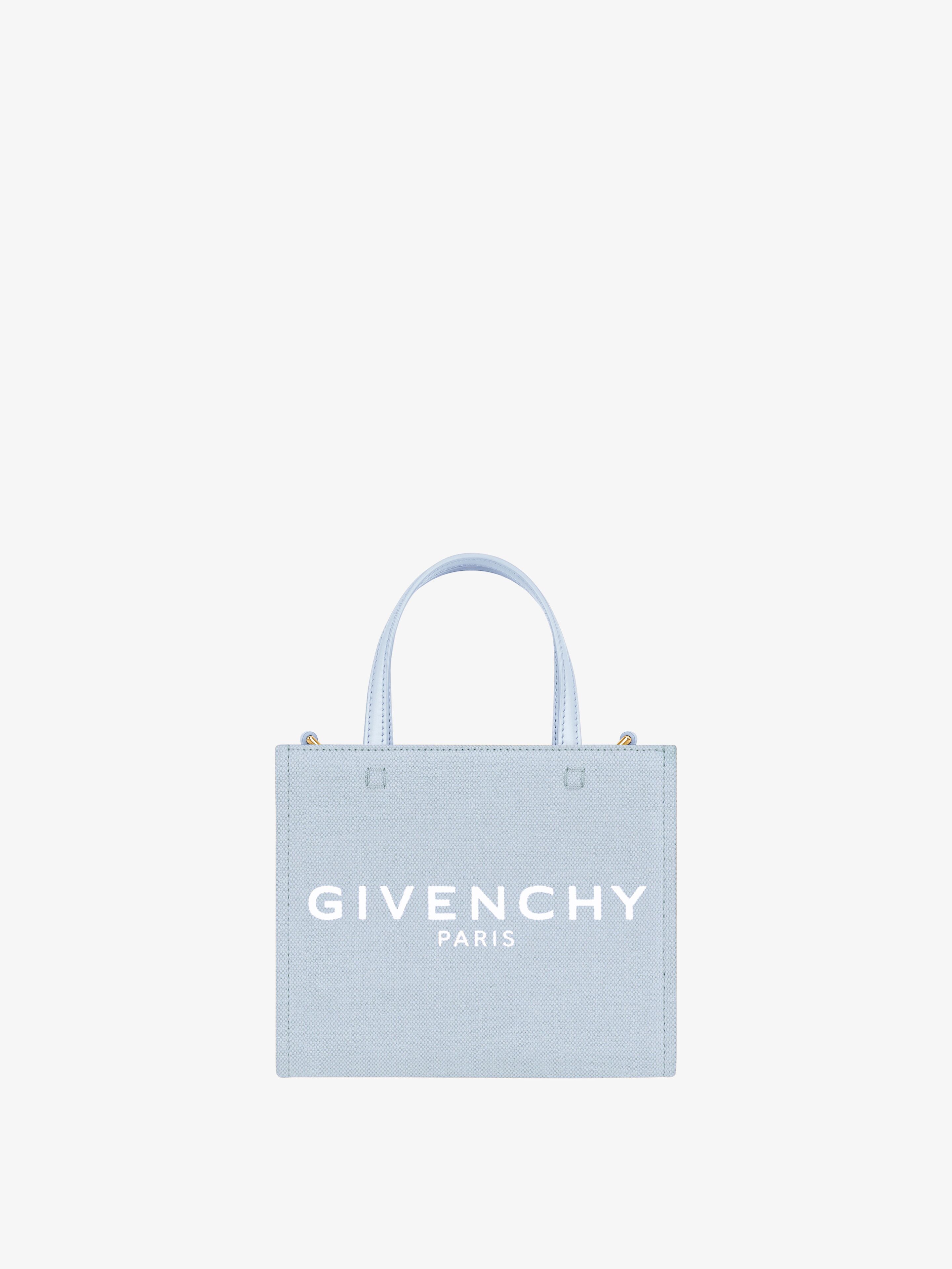 Givenchy Cabas G-tote Mini En Toile In Multicolor