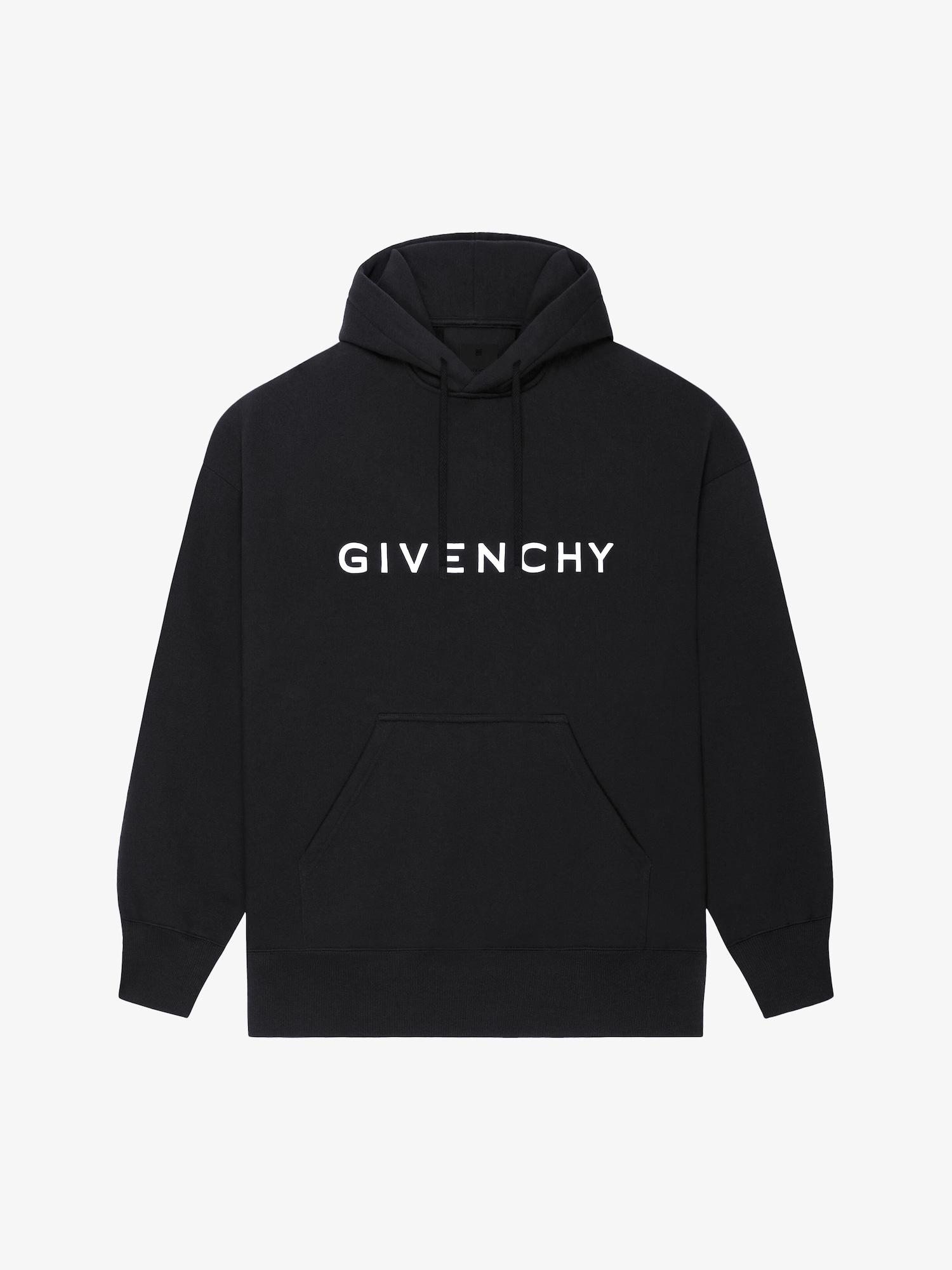 GIVENCHY Archetype slim fit hoodie in fleece | Givenchy US | Givenchy