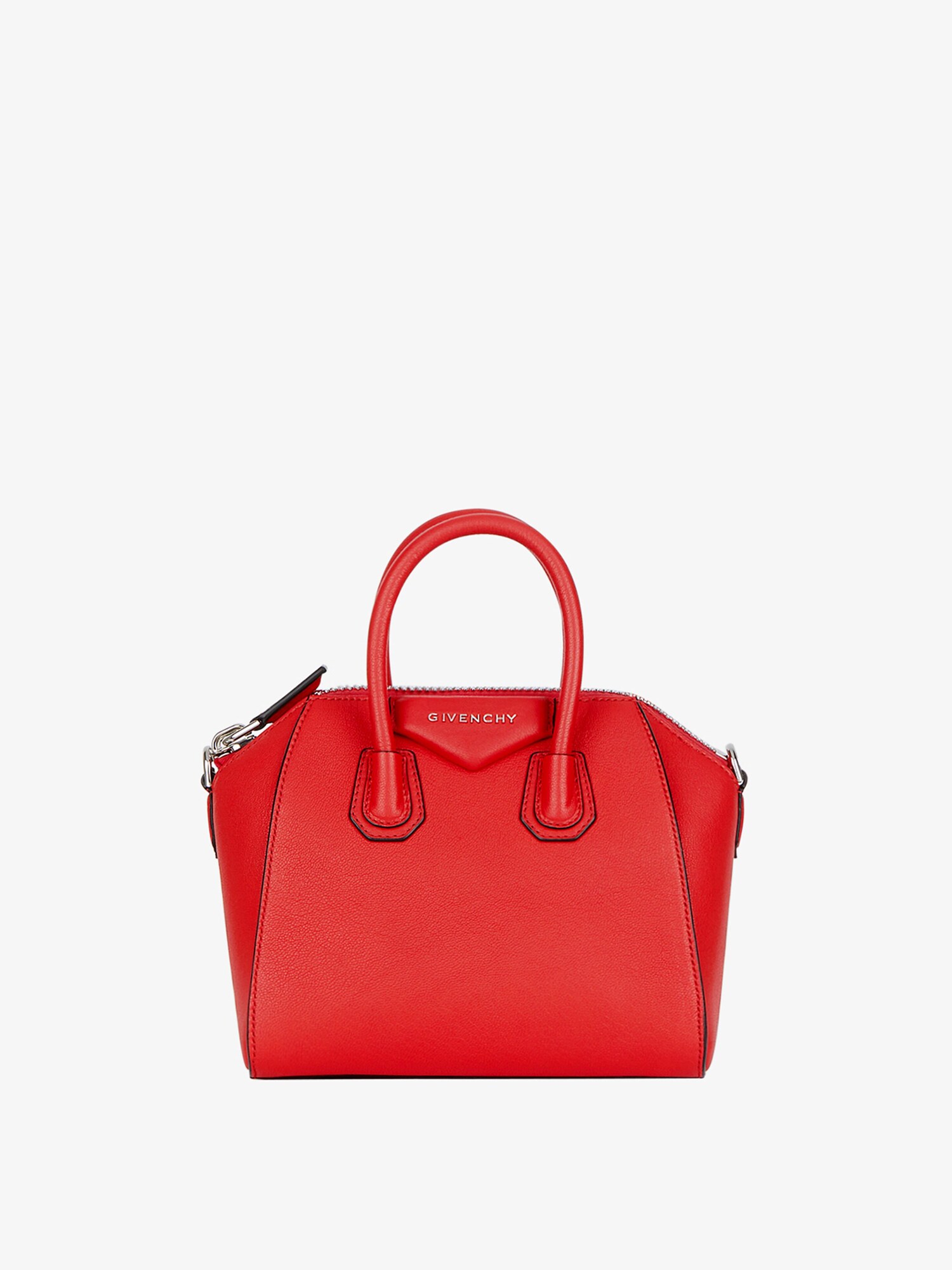Givenchy Women's Antigona Mini Leather Crossbody Bag Blue