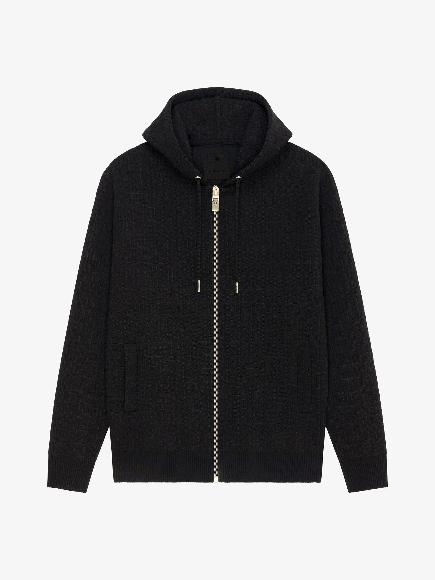 Hoodie in 4G jacquard in - black | Givenchy US