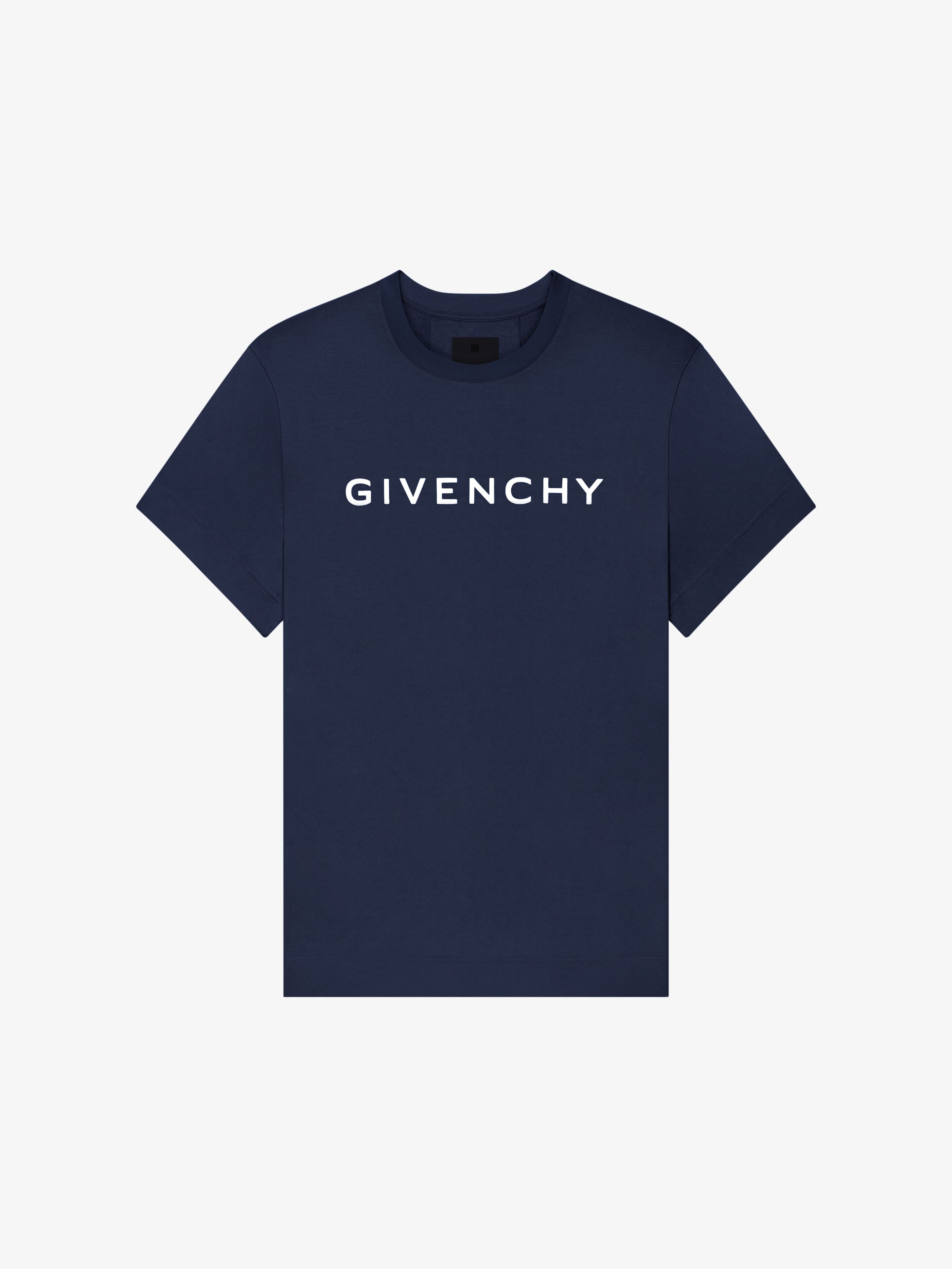Givenchy T-shirt  Archetype En Coton In Blue