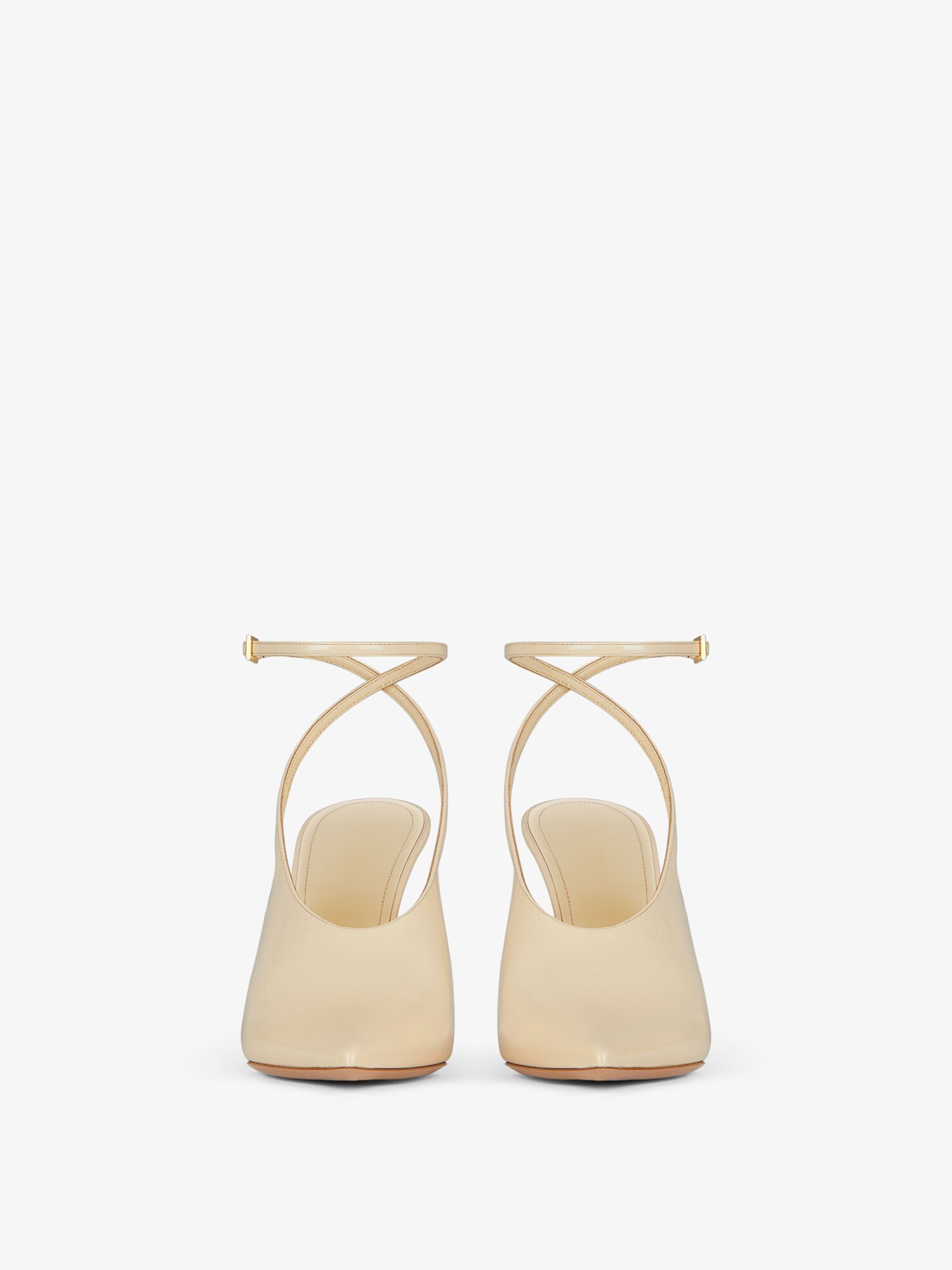 Show slingbacks in leather - blond | Givenchy US