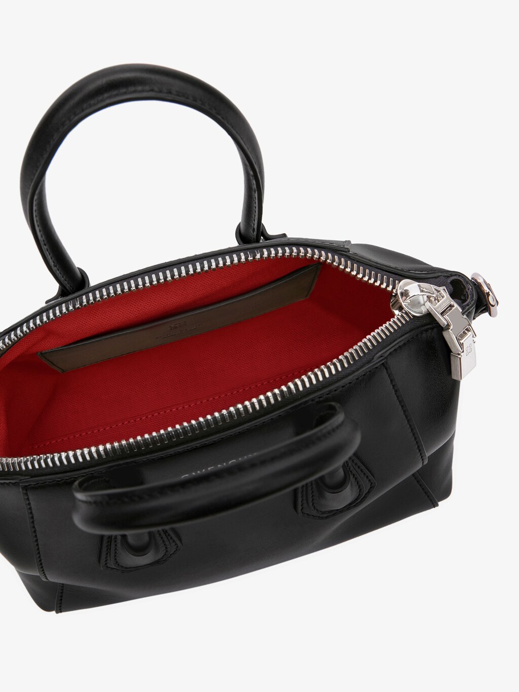 Mini Antigona Sport bag in leather with chain black Givenchy GB