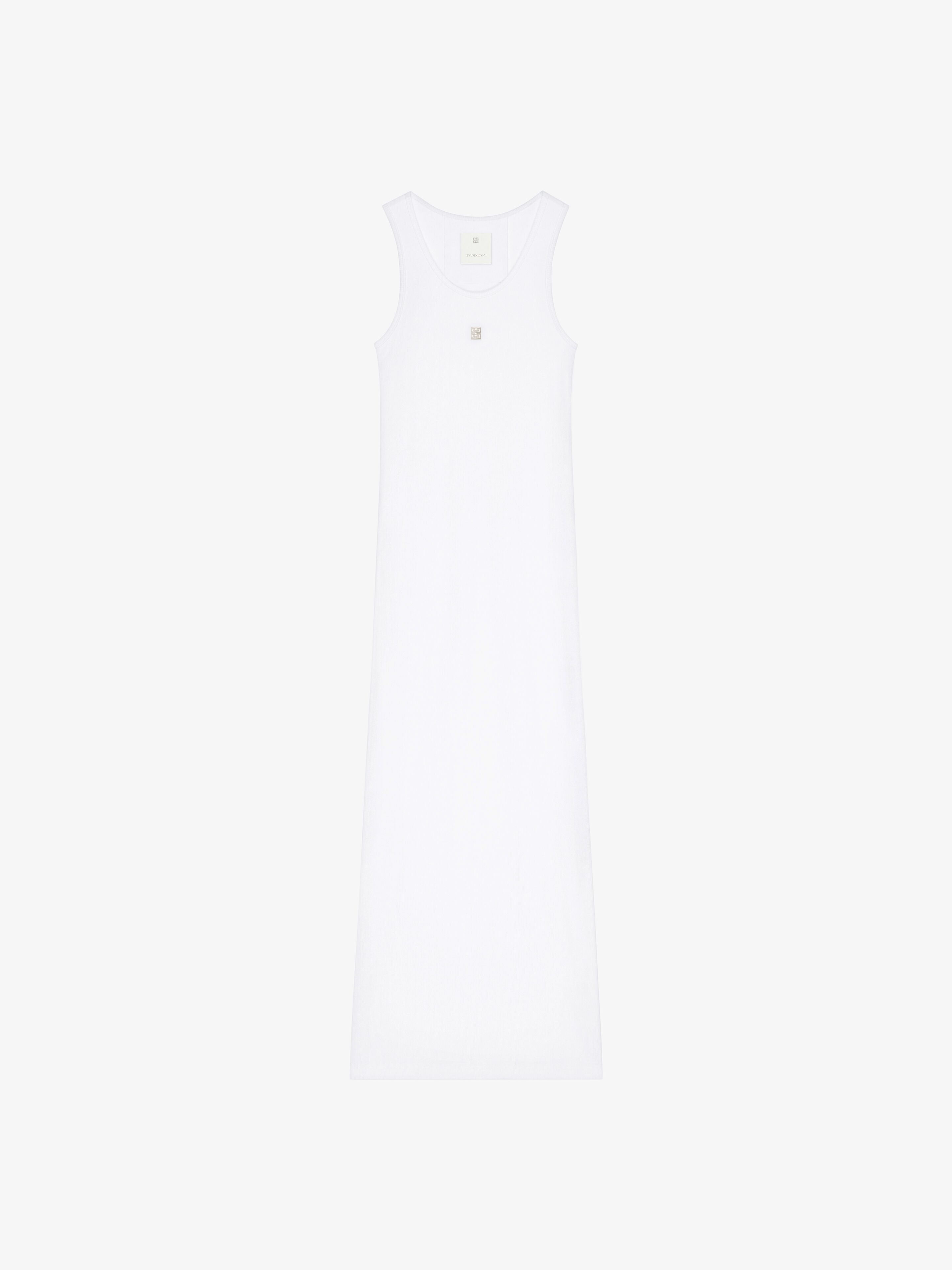 Givenchy - For Women - Tank Dress In Knit - White - For Women - Size: M